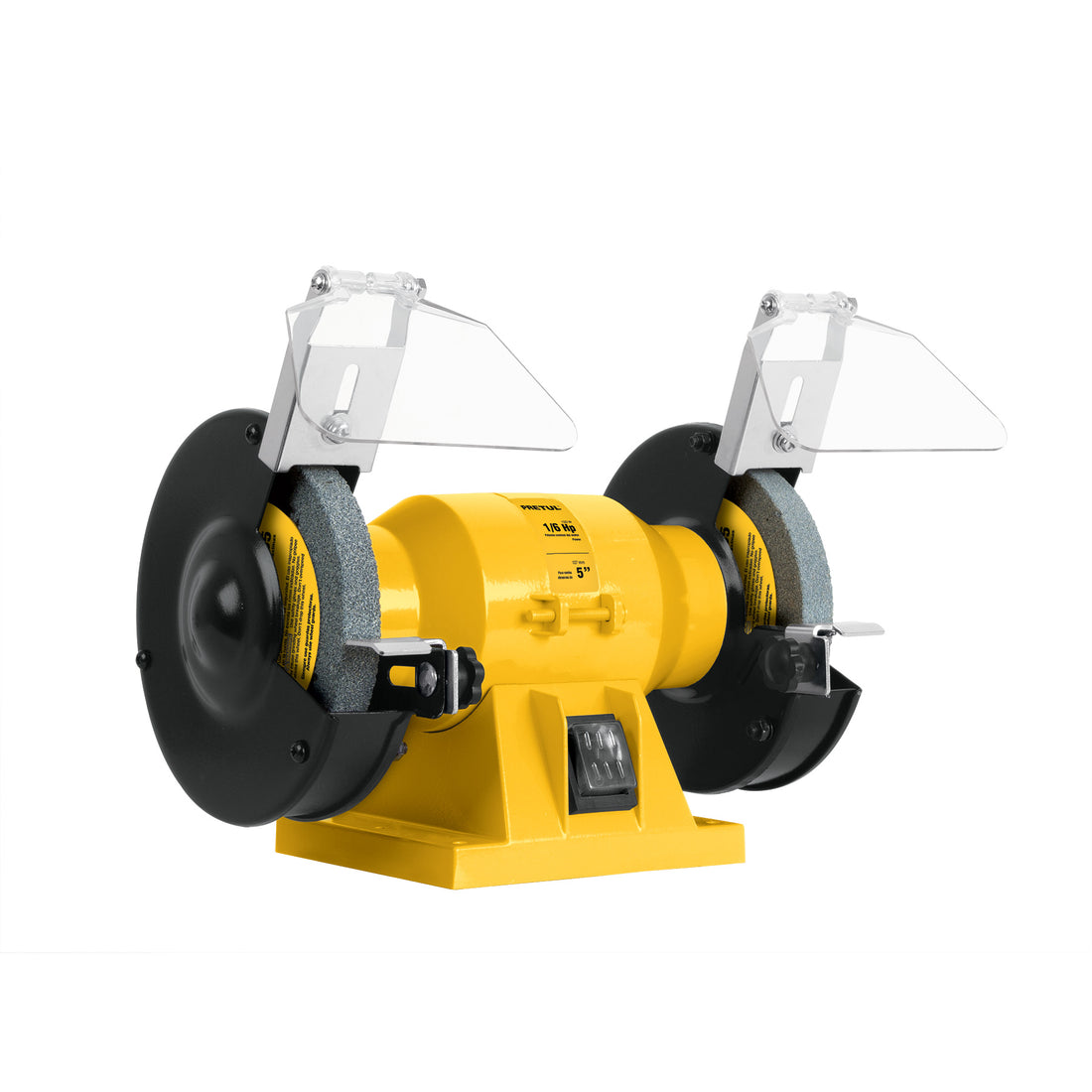 Esmeril de banco de 5" de 1/6 HP (120 W), PRETUL (DESC)