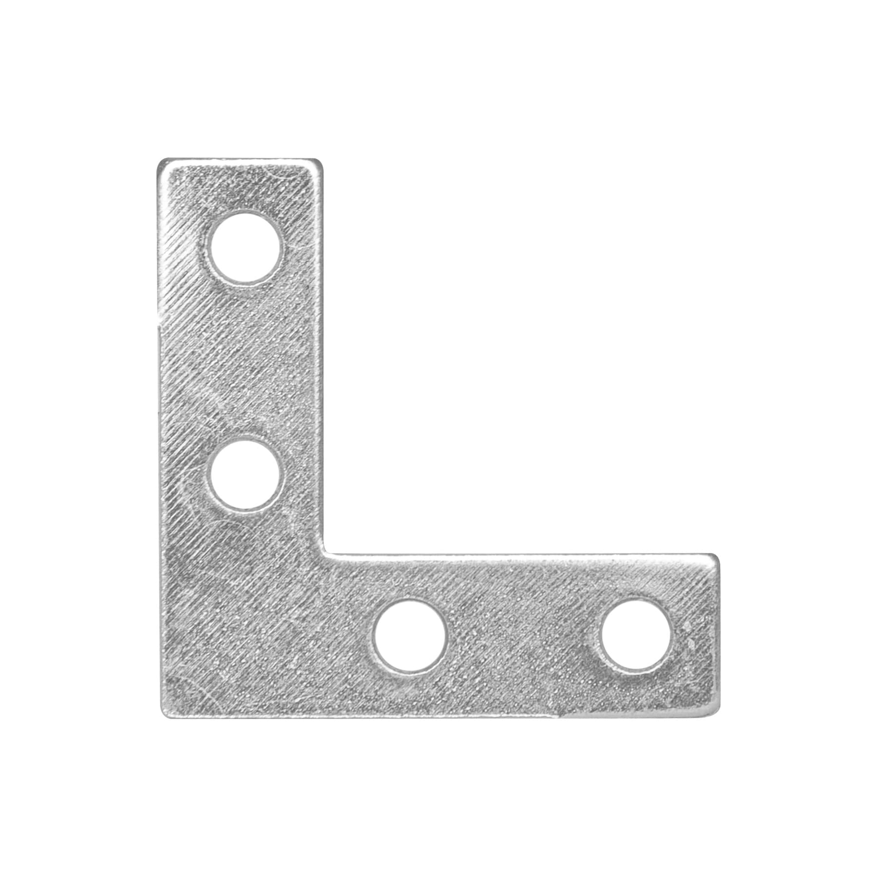 Bolsa c/24 escuadras planas cantoneras 1-1/2"x1-1/2", FIERO