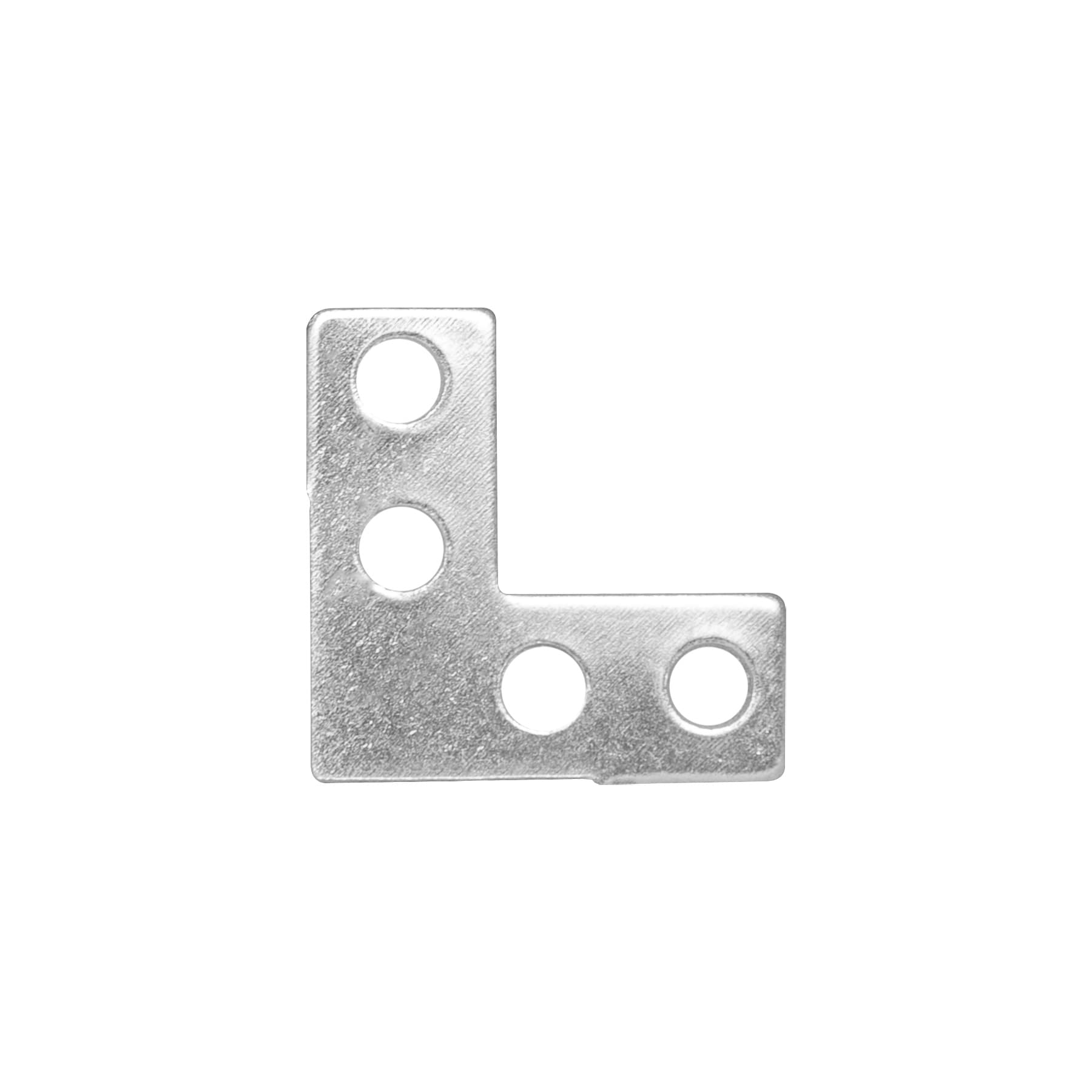 Bolsa c/24 escuadras planas cantoneras 1" x 1", FIERO