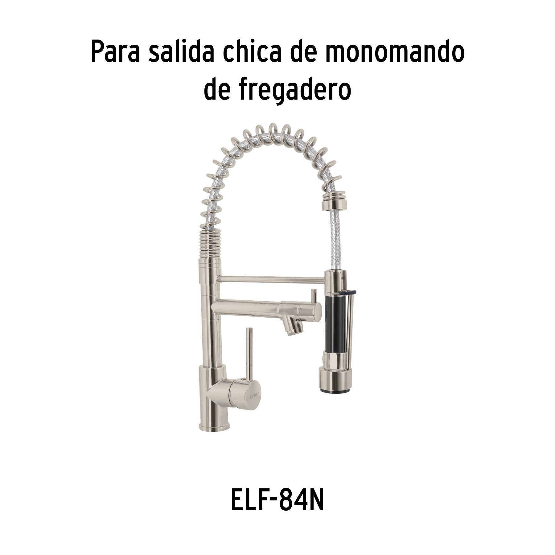 Maneral para salida chica monomando ELF-84, satín, ELEMENT