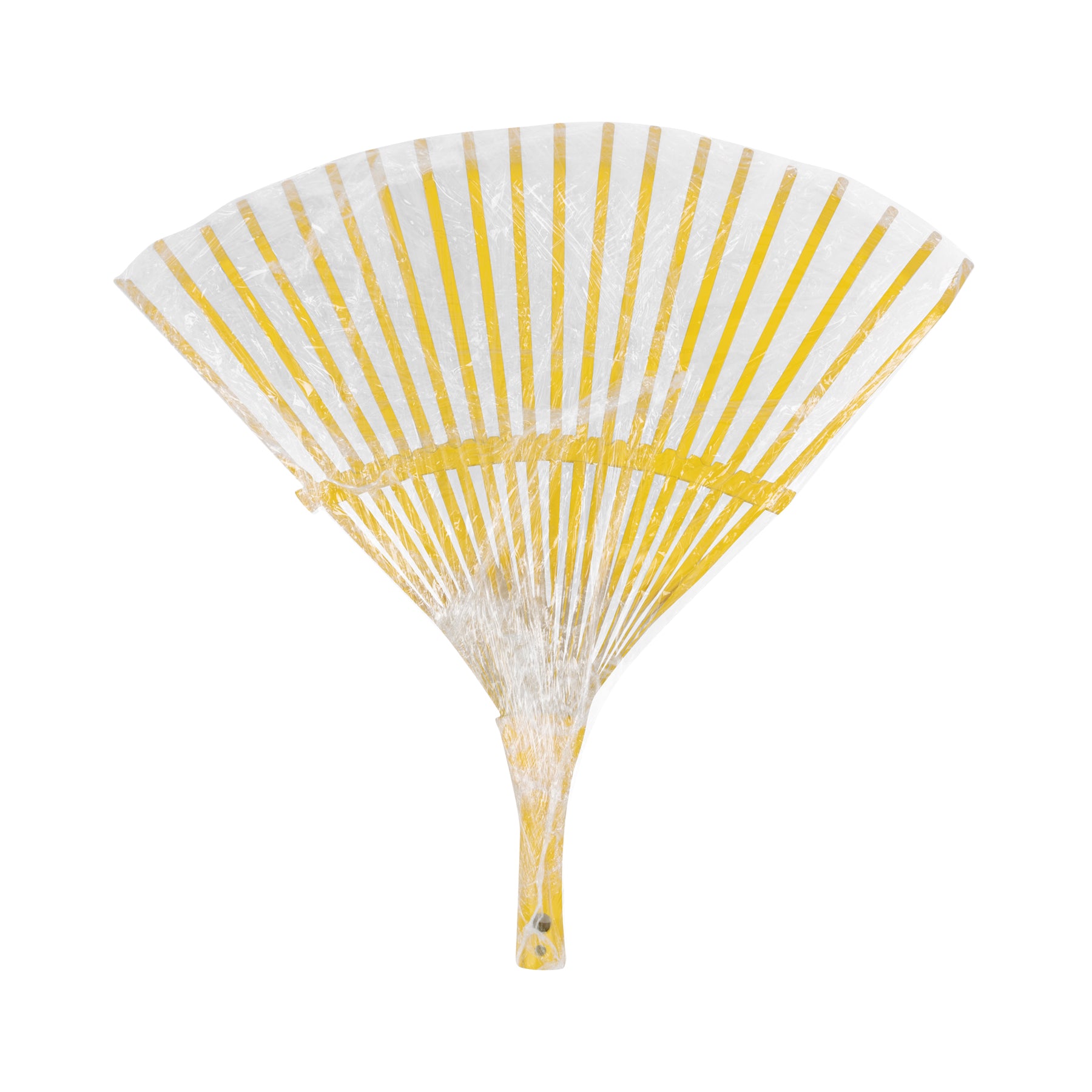 Escoba metálica para jardín, curva, 20 dientes, mango 48"