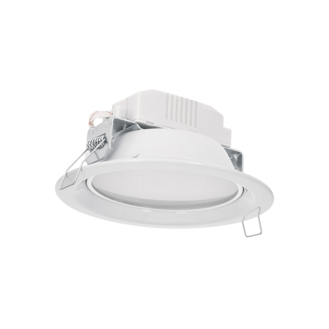 Luminario LED empotrable 6 W 3000 K, redondo, VOLTECK