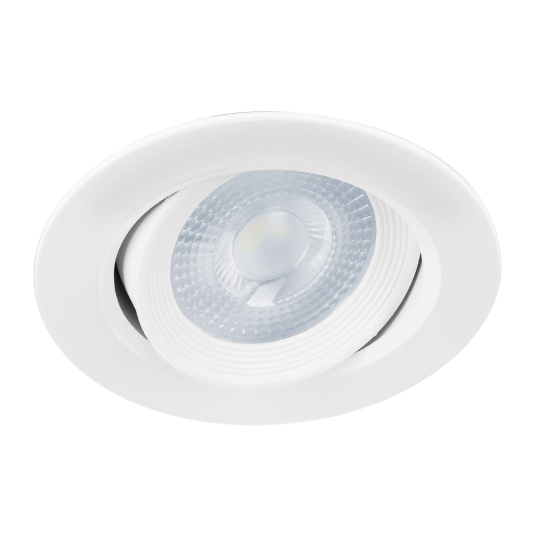 Luminario LED empotrable 5W 6500K, redondo, blanco, VOLTECK