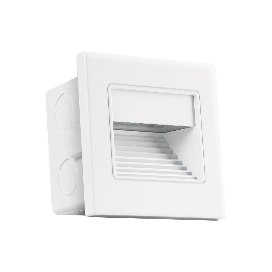 Luminario LED empotrable de cortesía 1W 3000K blanco VOLTECK