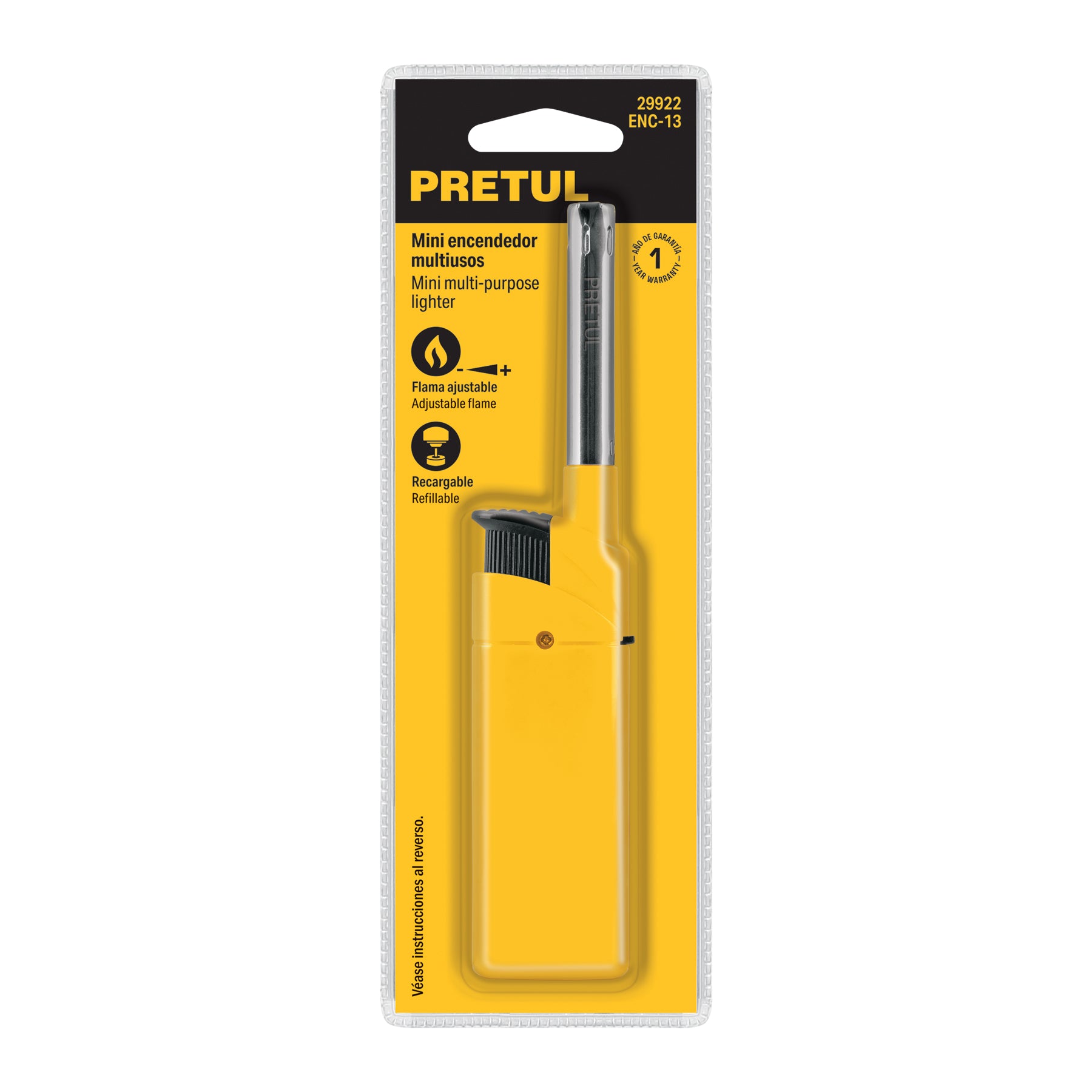 Mini encendedor para cocina, 13 cm, PRETUL
