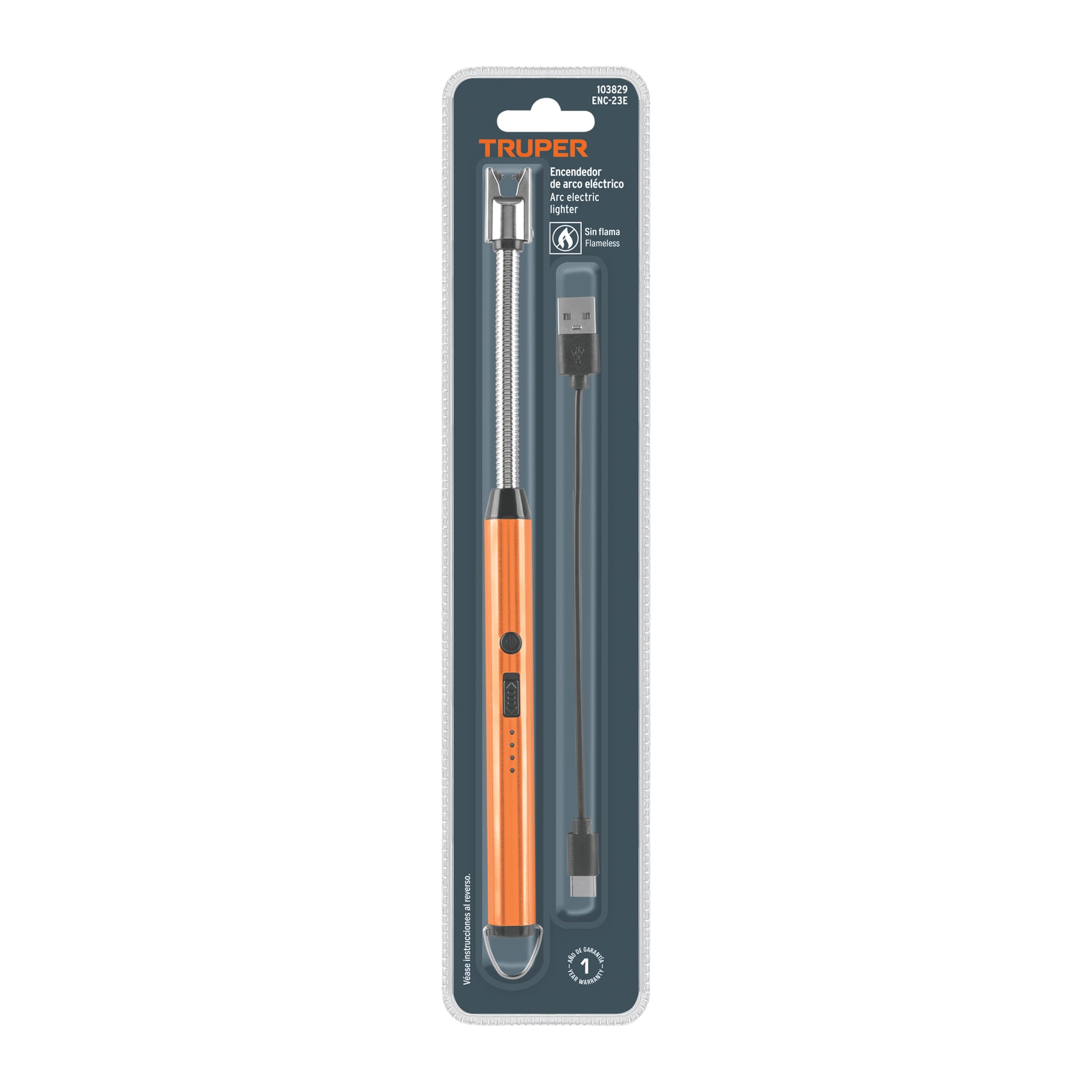 Encendedor para cocina, de arco eléctrico, 23 cm, TRUPER
