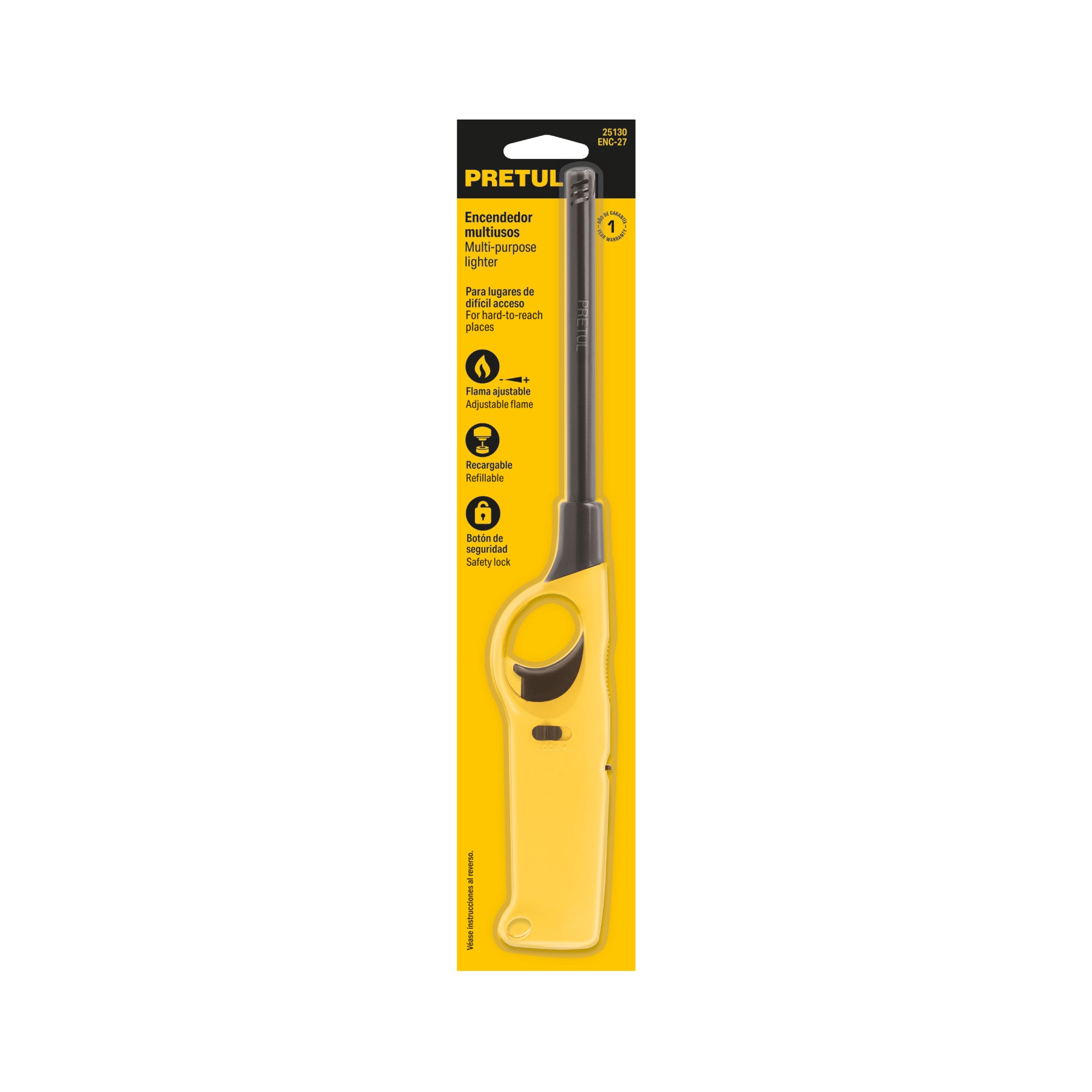Encendedor para cocina, 27 cm, Pretul