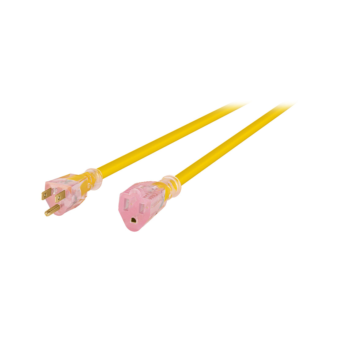 Extensión reforzada aterrizada 15 m 3x14 AWG, VOLTECK