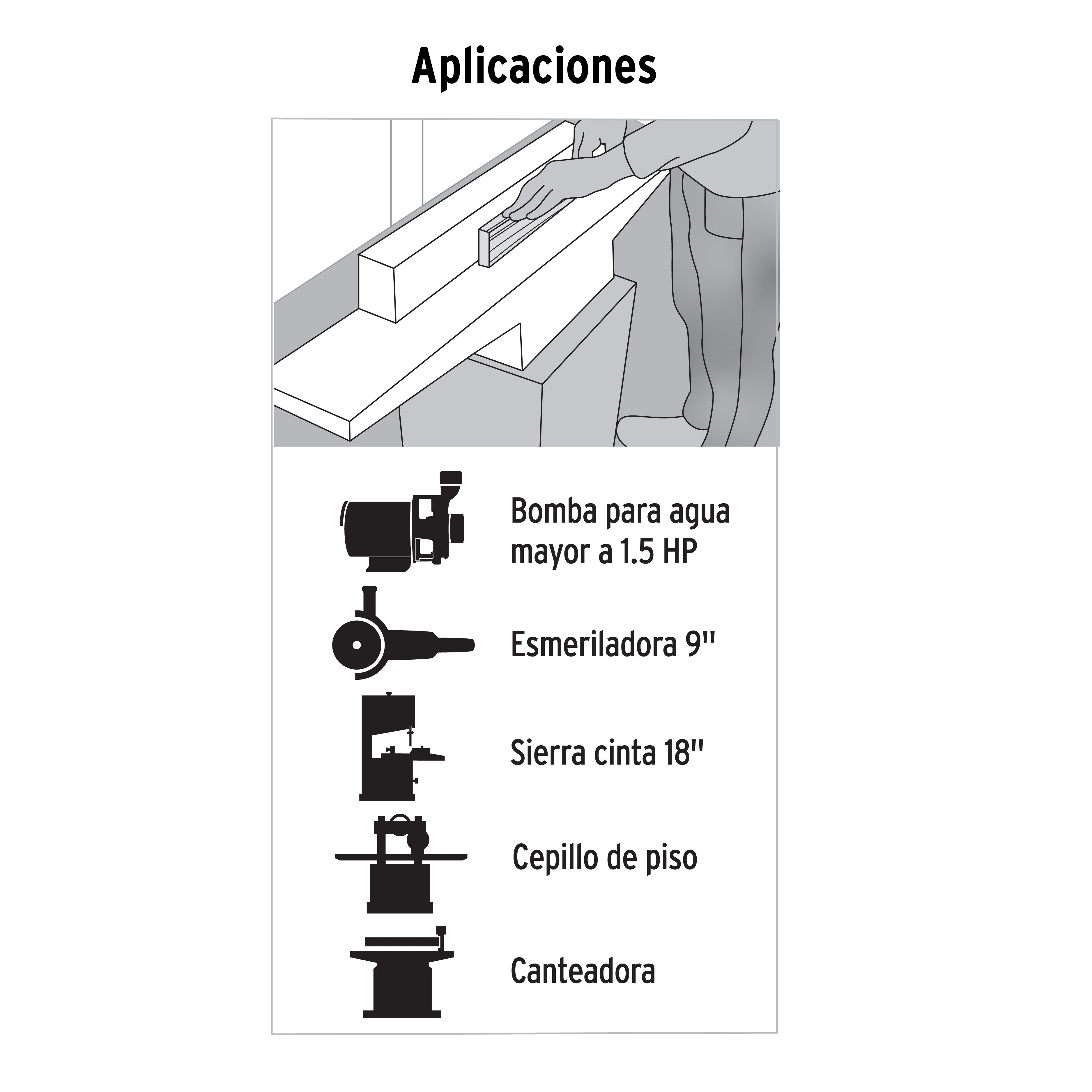 Extensión reforzada aterrizada 4 m calibre 12, VOLTECK