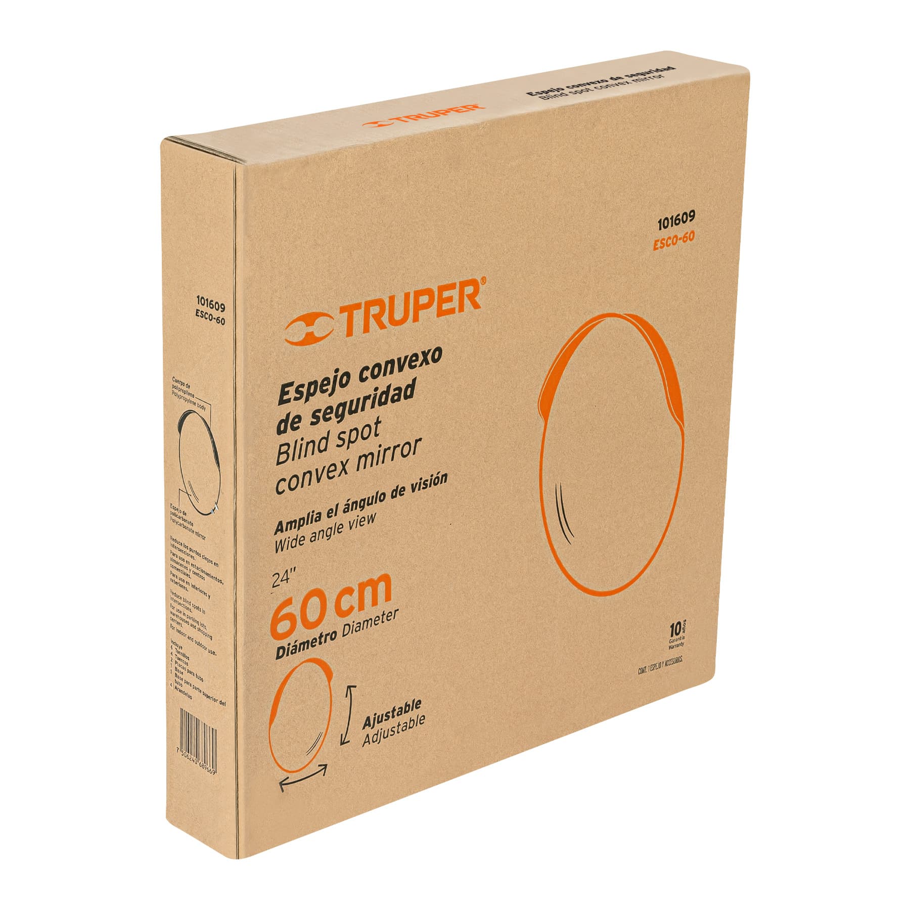 Espejo convexo de 60 cm, TRUPER