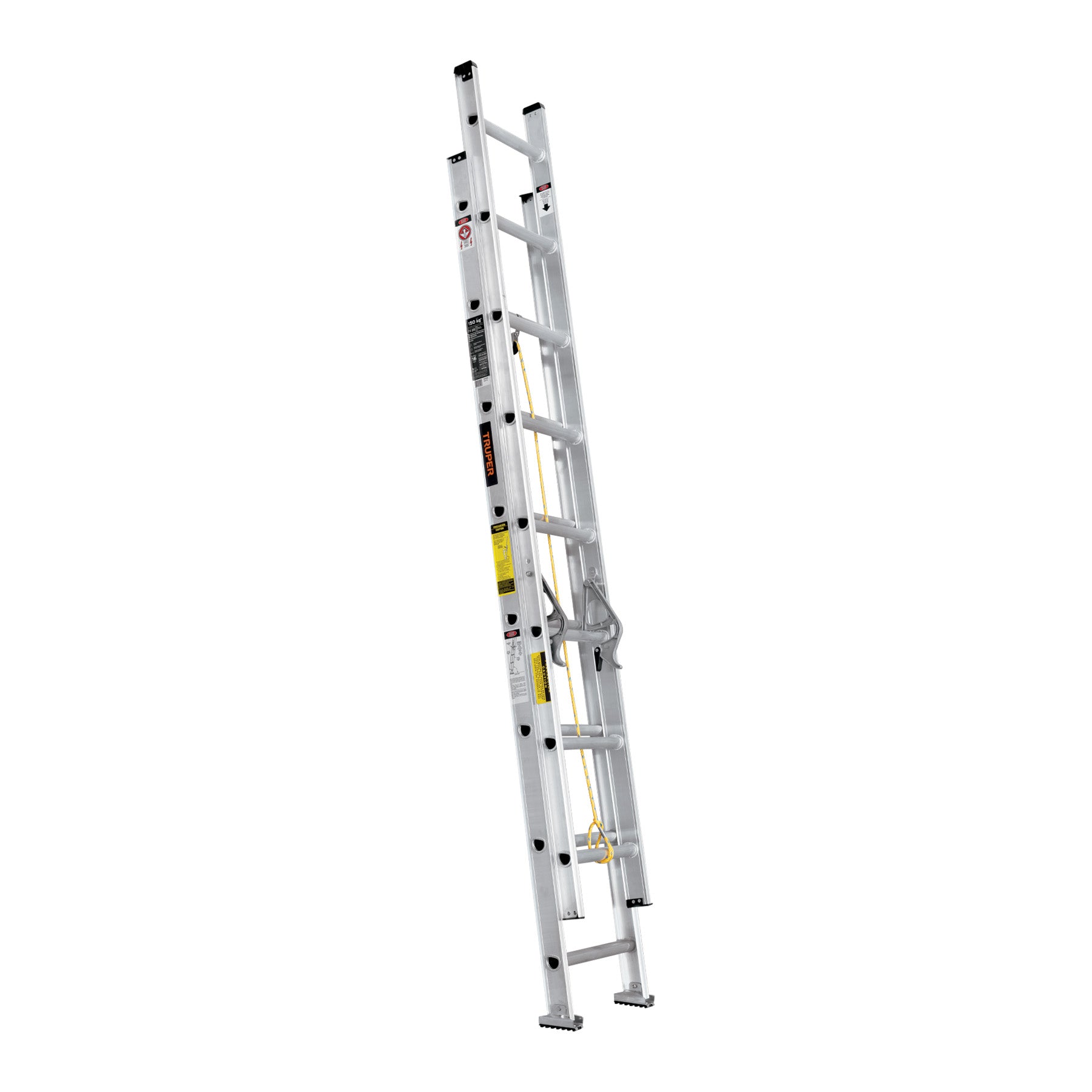 Escalera de extensión, tipo III, 16 peldaños, TRUPER