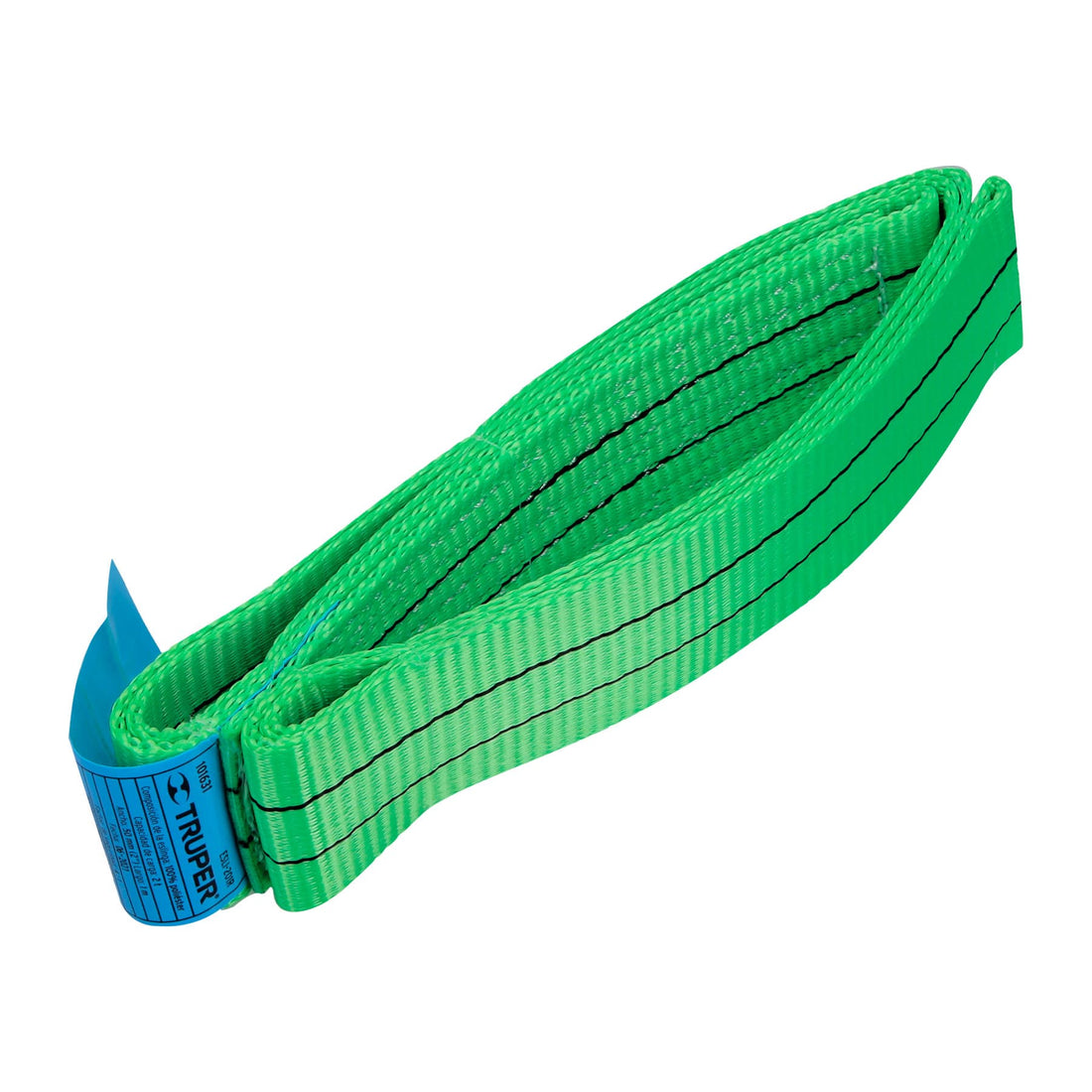 Eslinga de poliéster redonda sin fin, 2 T x 1 m, TRUPER