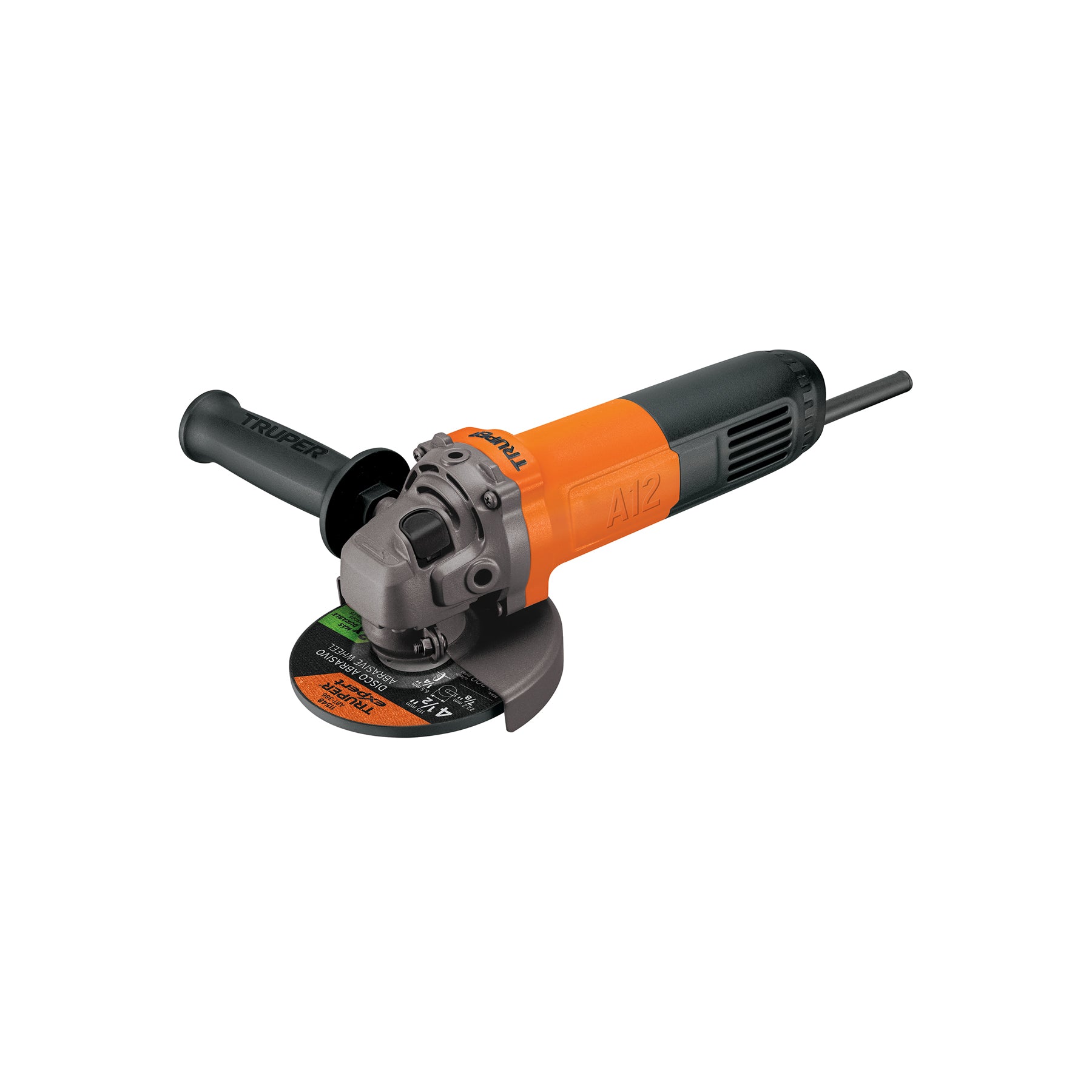 Esmeriladora angular 4-1/2", 700W, TRUPER PRO