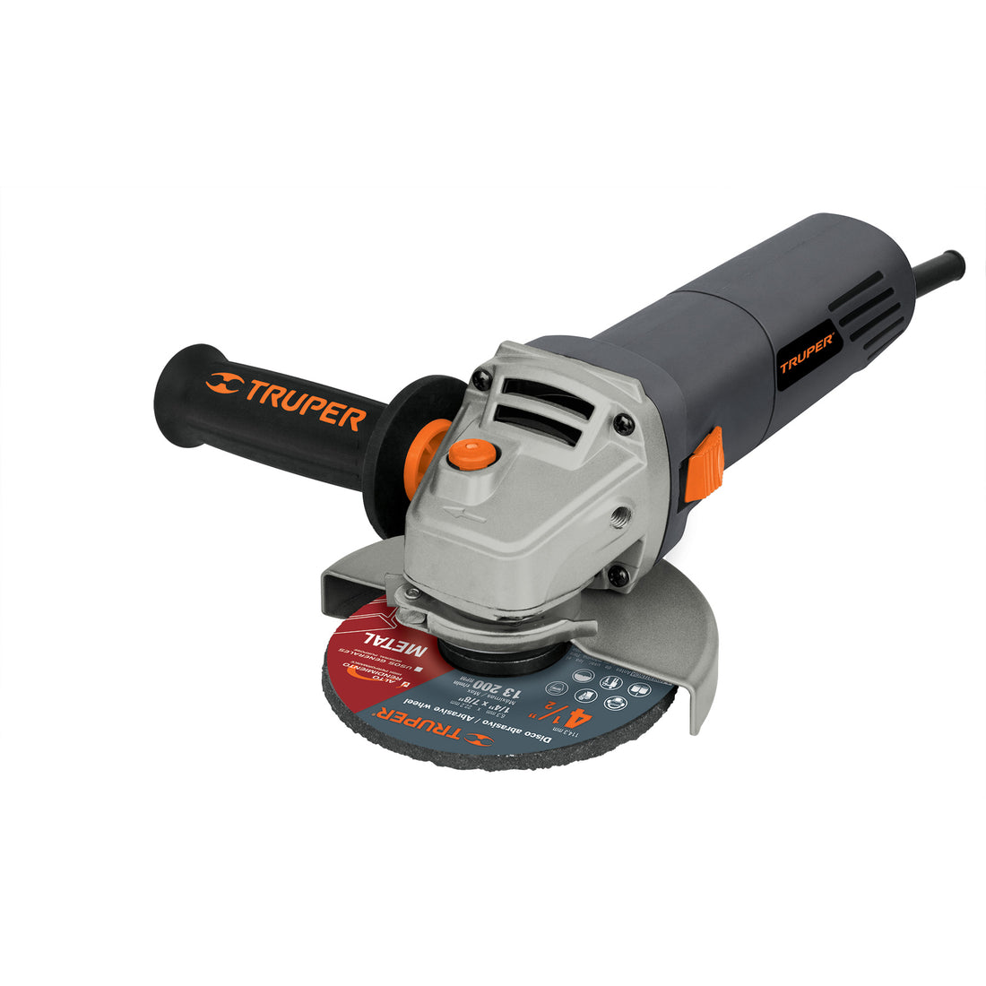 Esmeriladora angular 4-1/2", industrial, 850 W