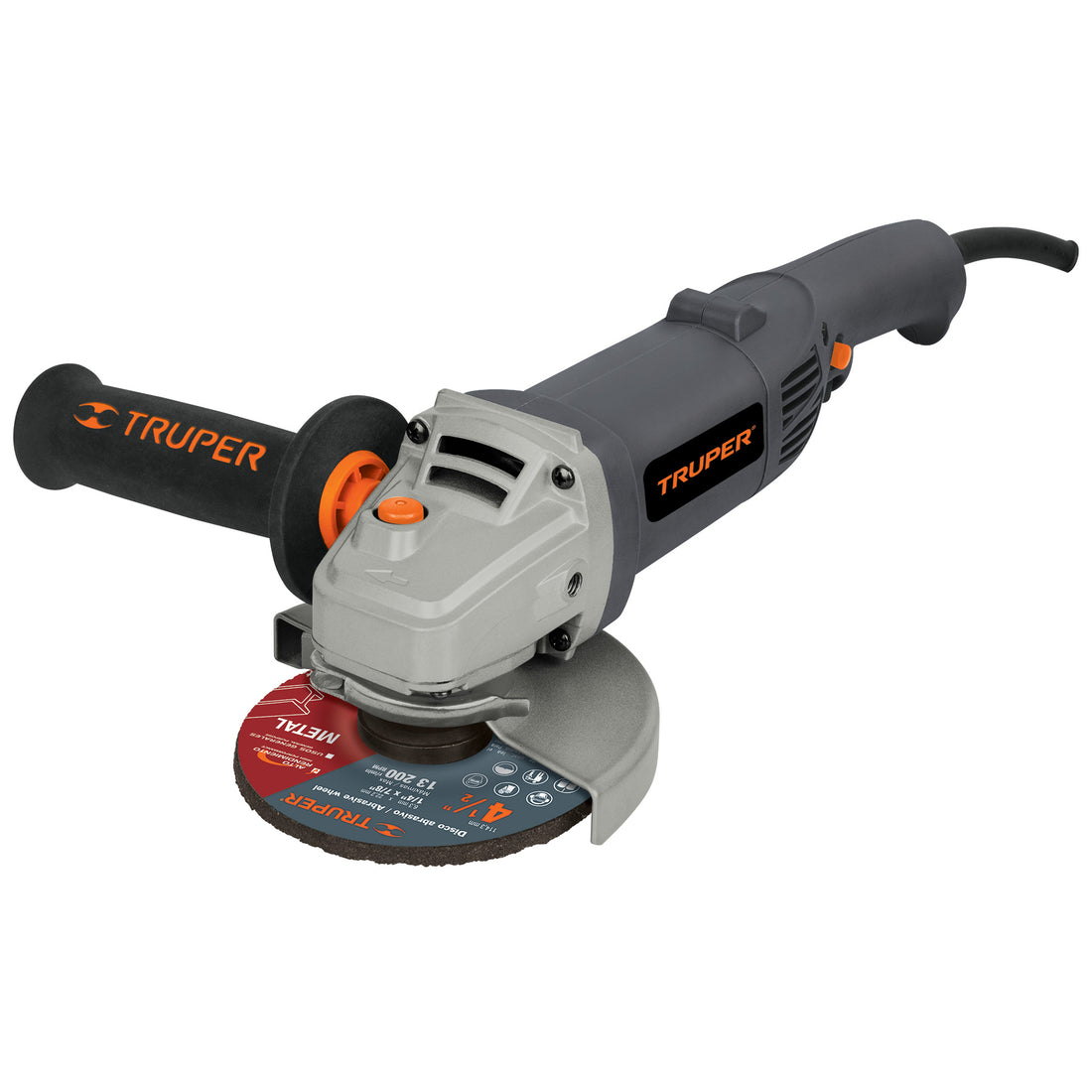 Esmeriladora angular 4-1/2", industrial, 900 W