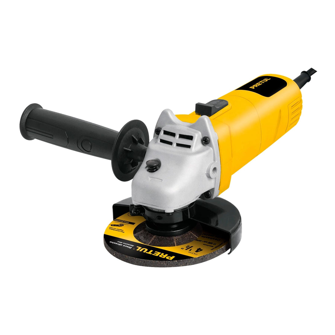 Esmeriladora angular 4-1/2", 500 W, PRETUL