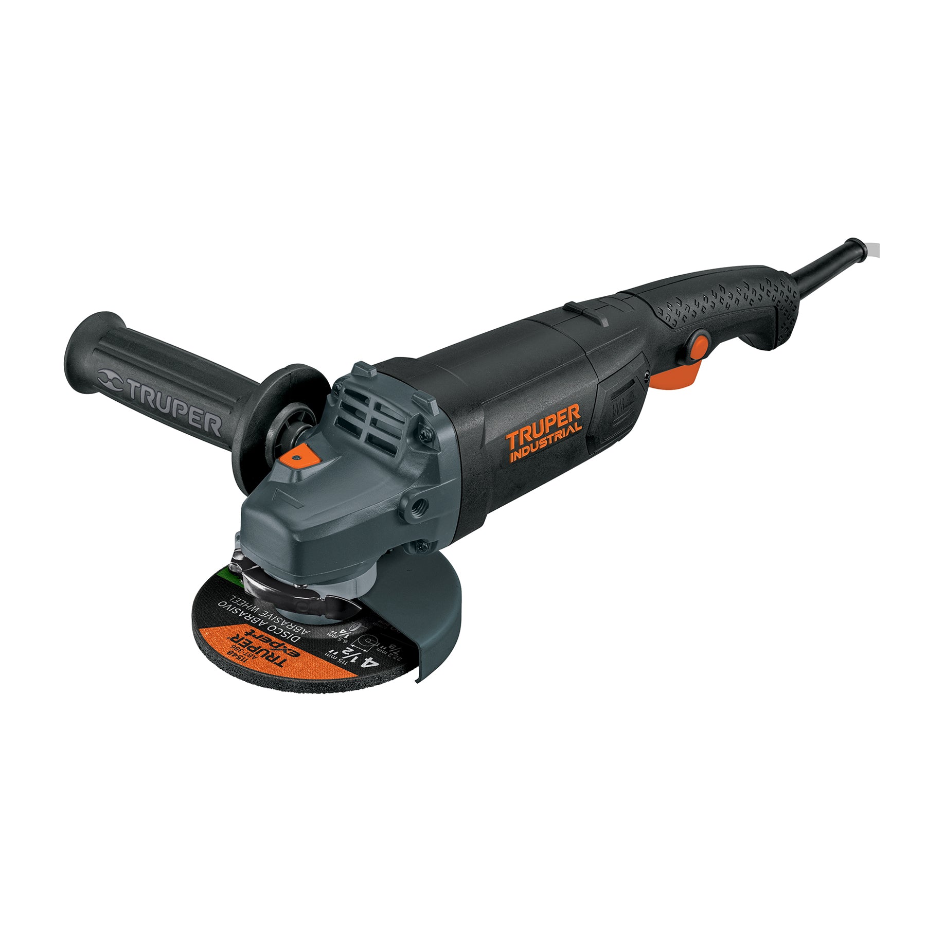 Esmeriladora angular 4-1/2", 1250W, TRUPER INDUSTRIAL