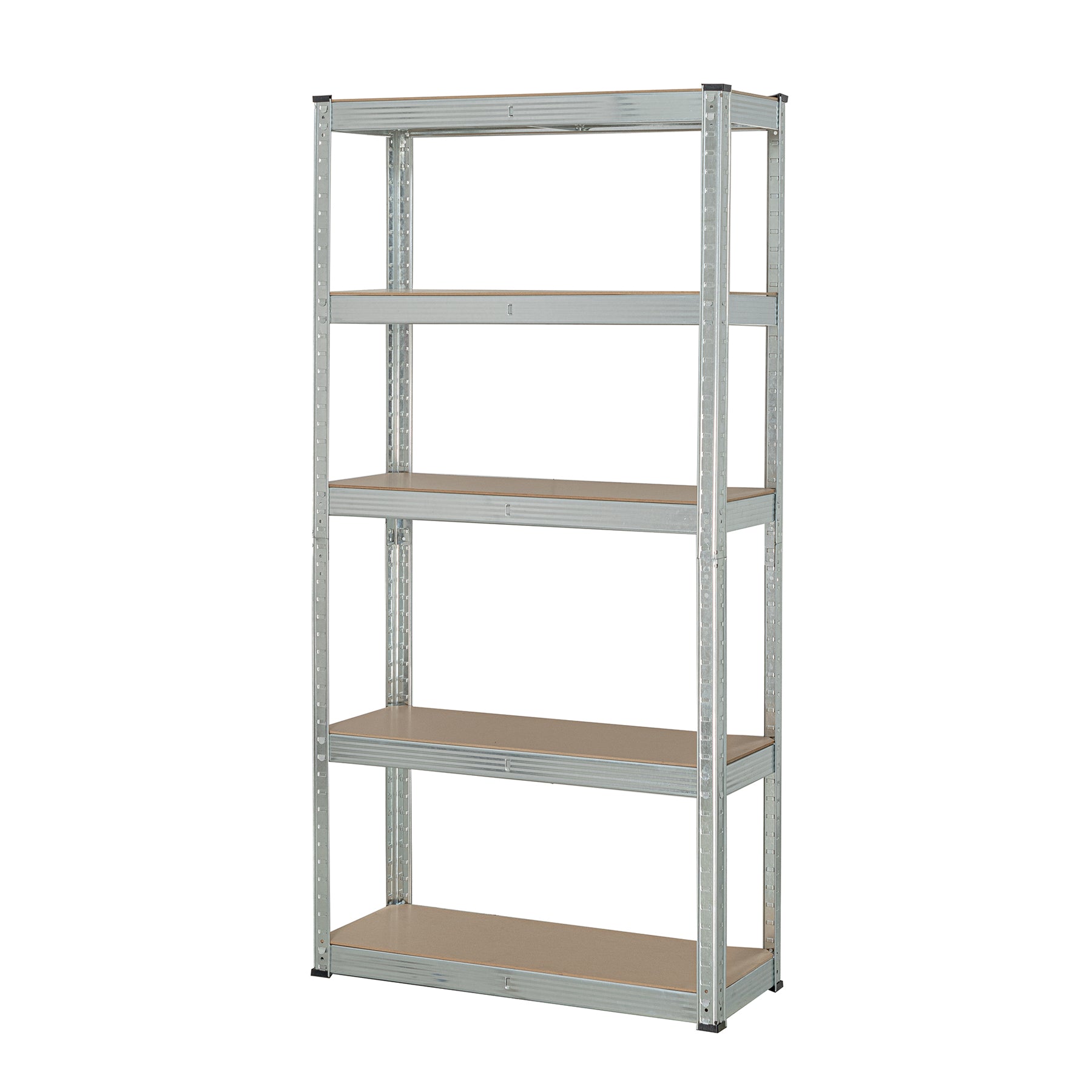 Estante metálico 5 repisas MDF cap. 35 Kg,150x30x75, PRETUL