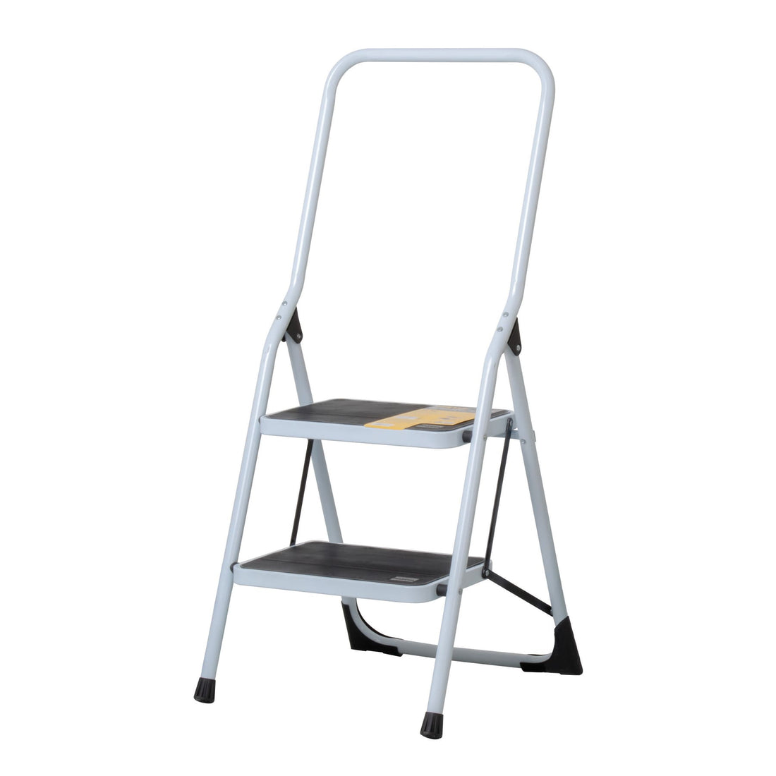 Escalerilla tubular, plegable, 2 peldaños con barandal(DESC)