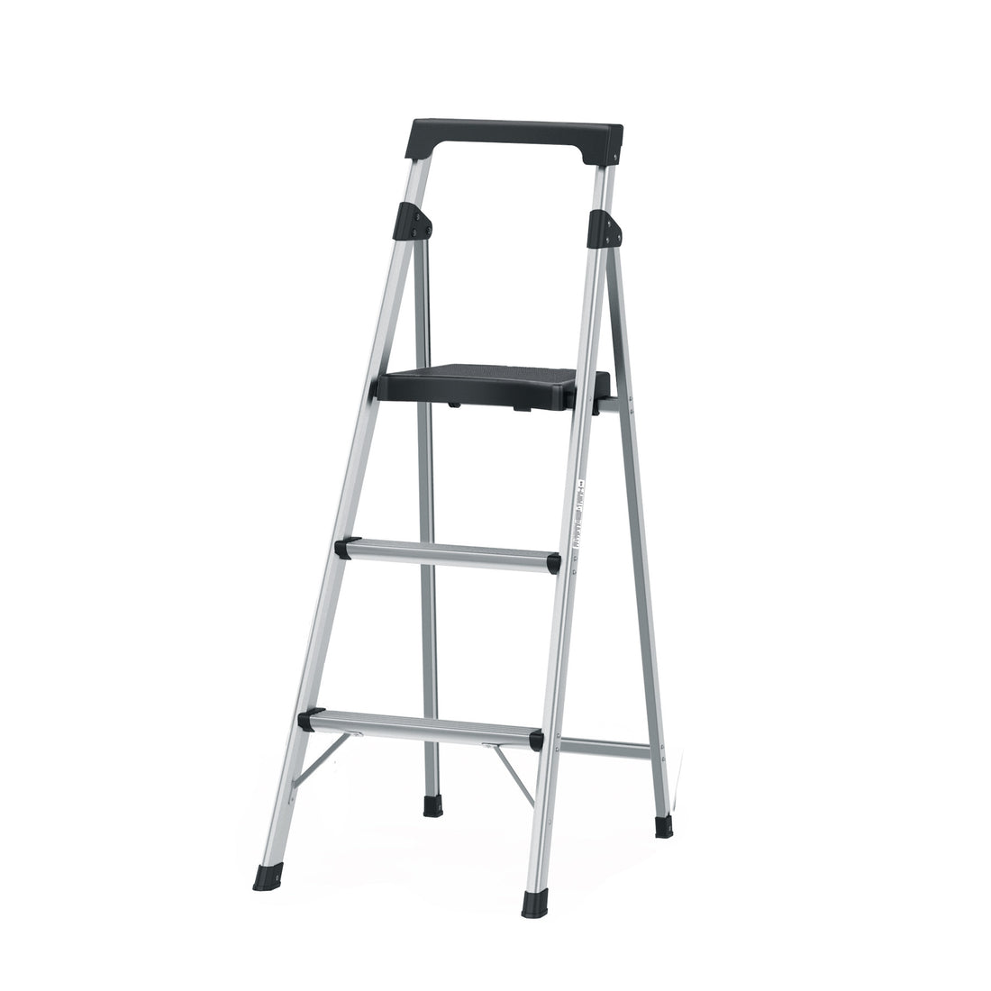 Escalerilla tubular plegable, 3 peldaños, aluminio, TRUPER