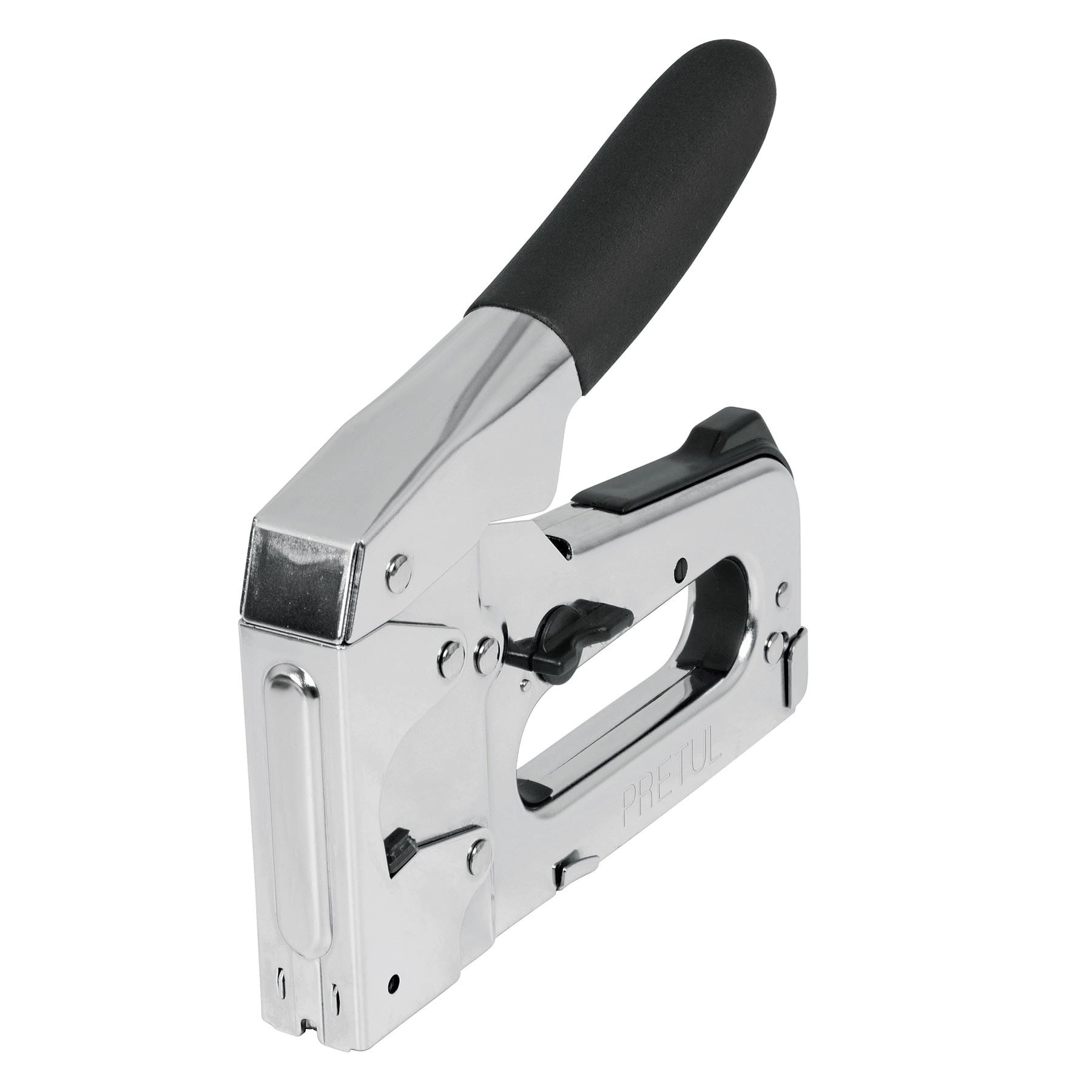 Engrapadora tipo pistola c/500 grapas (5/16" y 1/2"), PRETUL