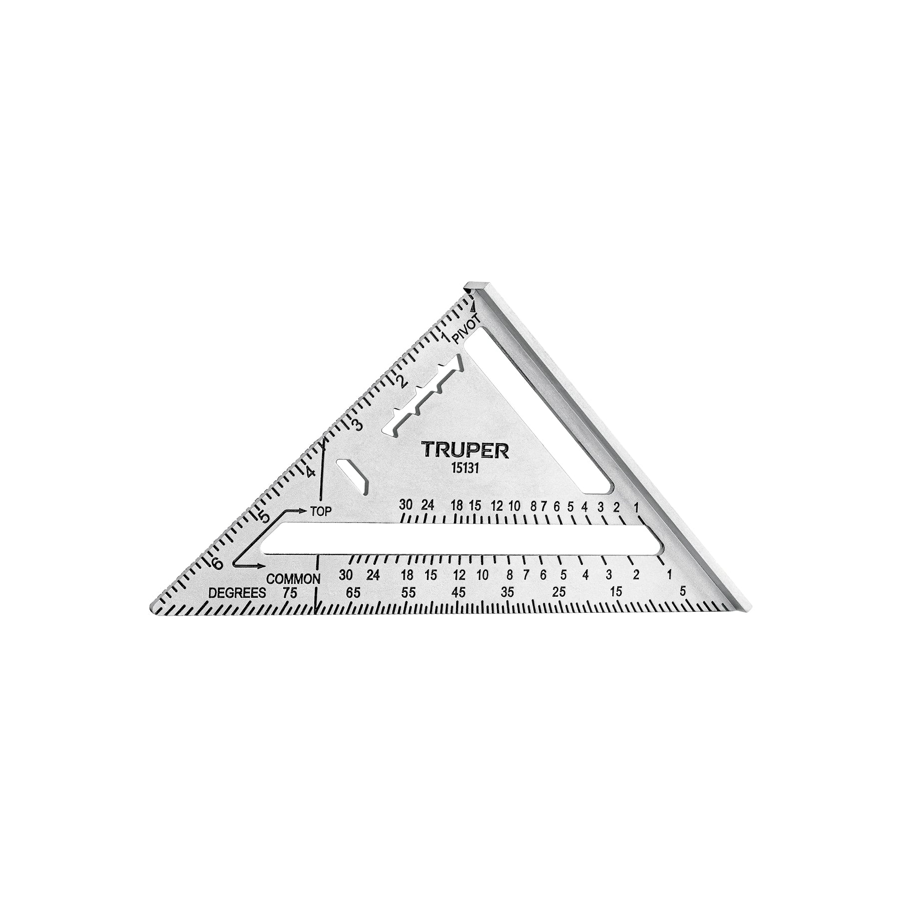 Escuadra 7" de aluminio para muros de yeso, TRUPER