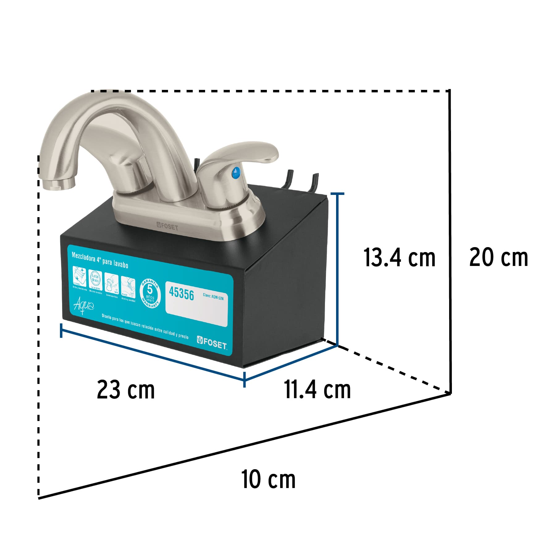 Exhibidor con mezcladora AQM-52N, FOSET