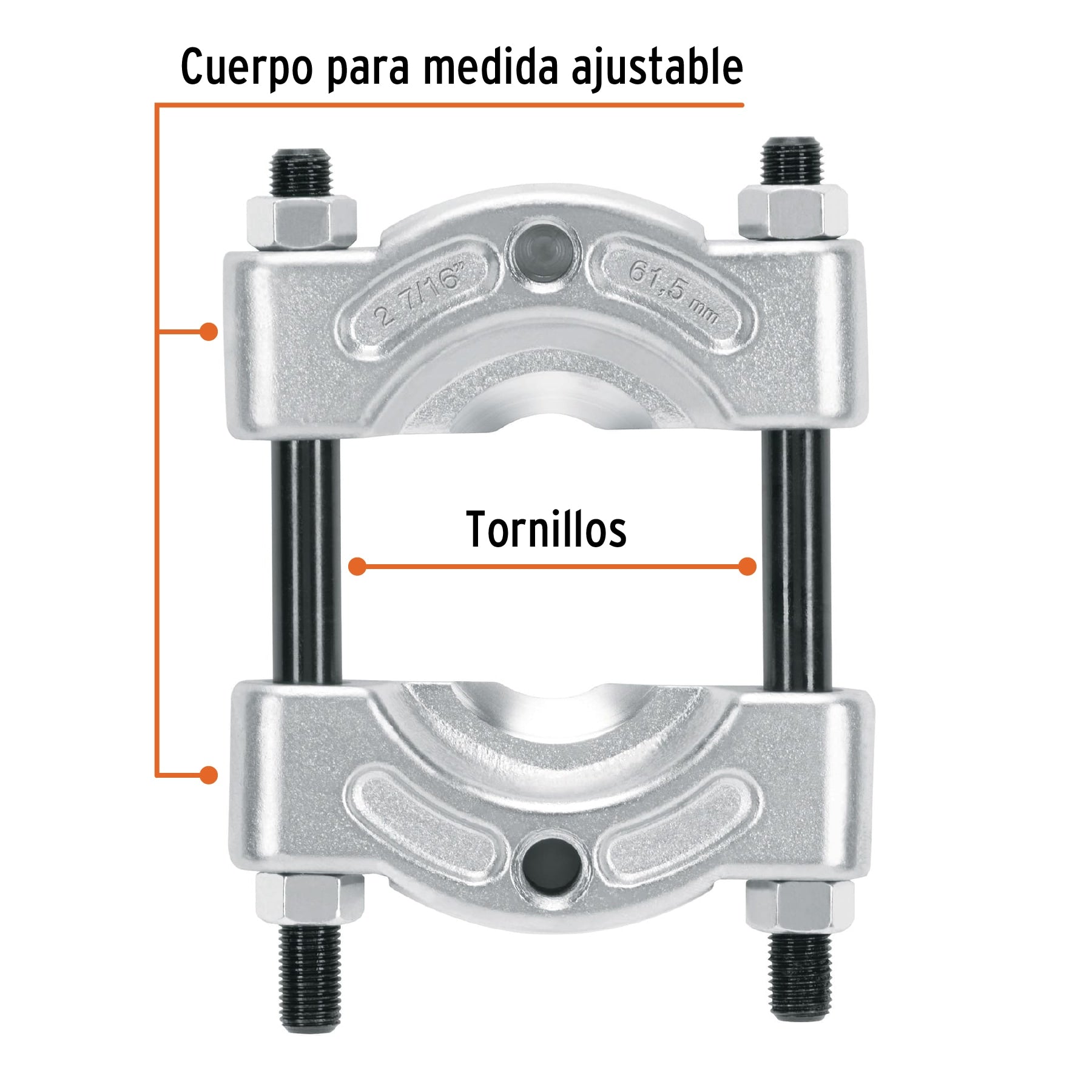 Separador de baleros de 25 a 62 mm, TRUPER