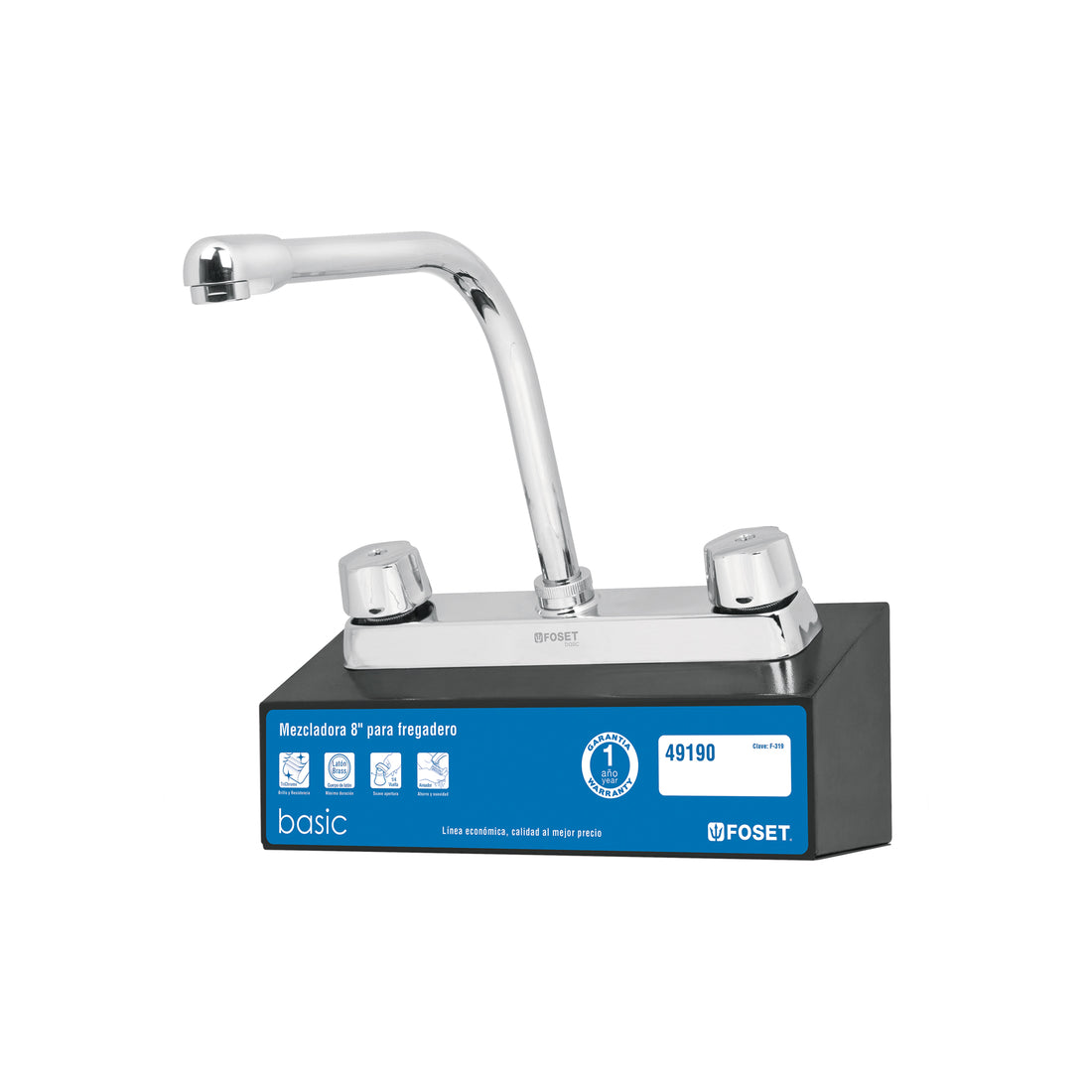 Exhibidor con mezcladora F-319, FOSET