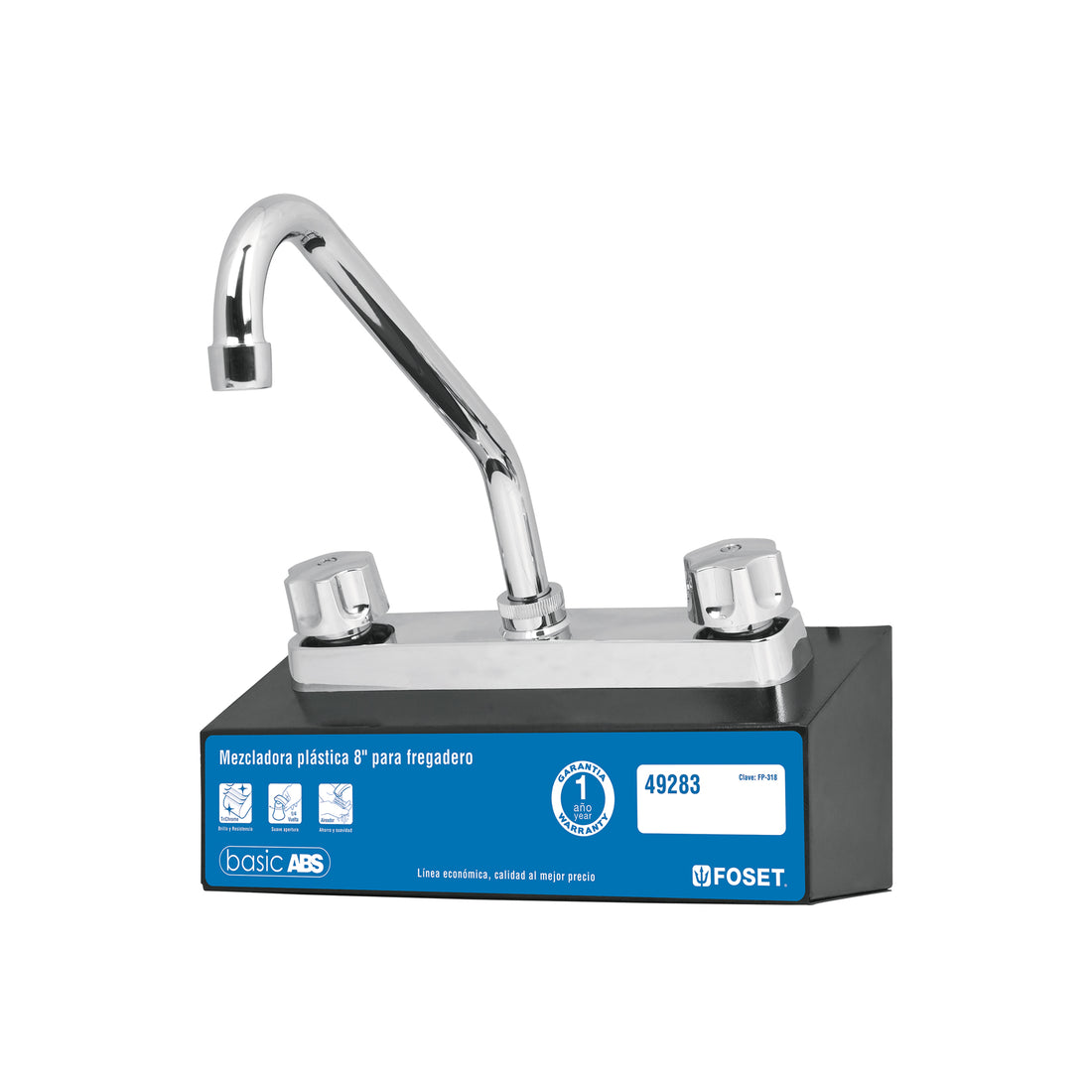 Exhibidor con mezcladora FP-318, FOSET