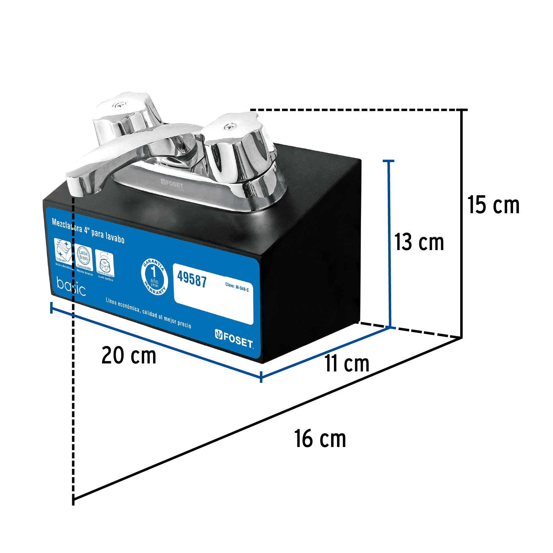 Exhibidor con mezcladora M-048C, FOSET