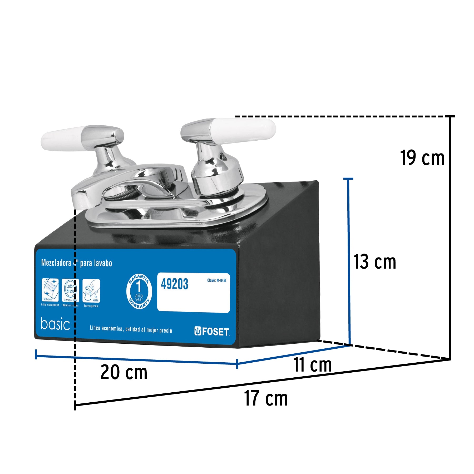 Exhibidor con mezcladora M-048I, FOSET