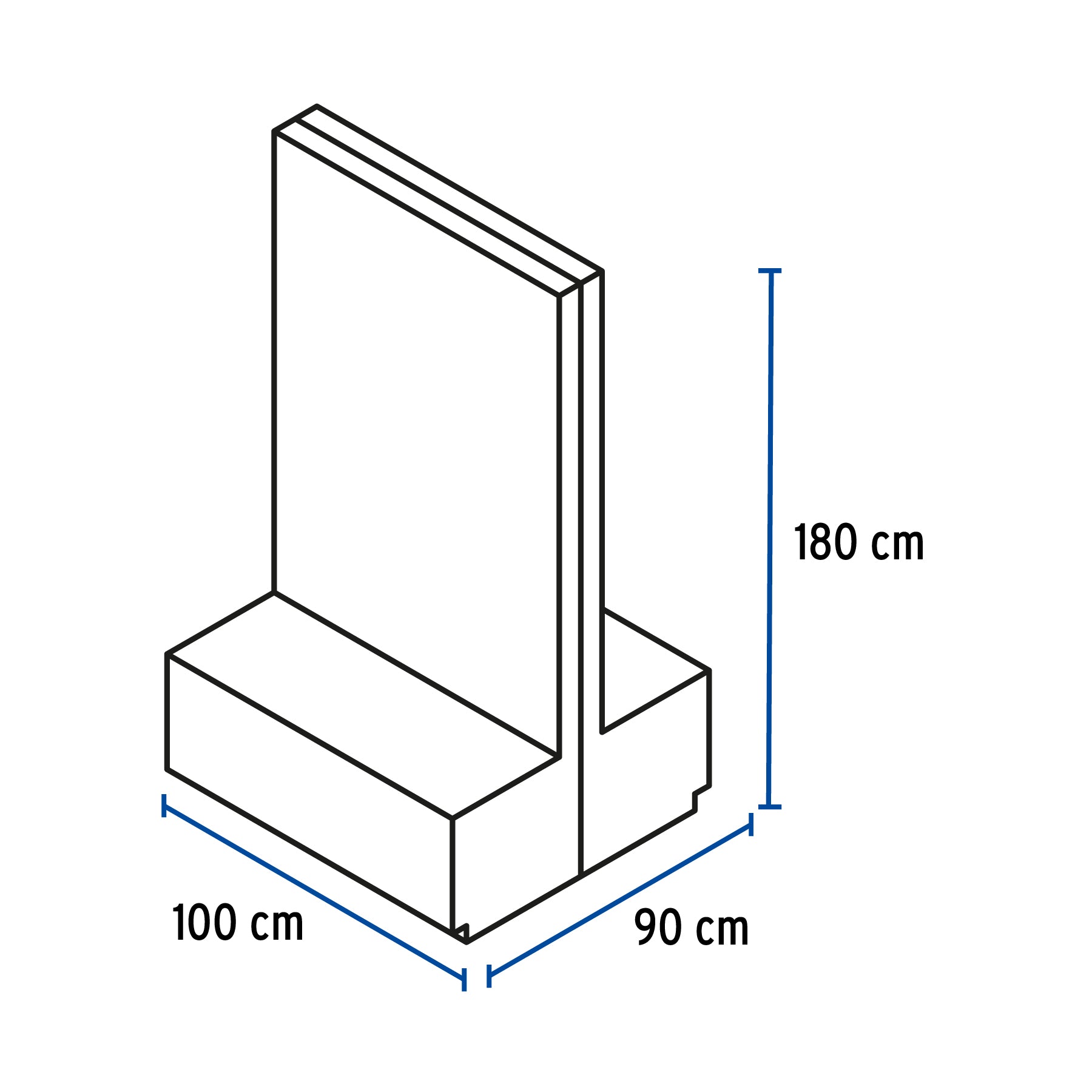 Exhibidor de piso FOSET BASIC