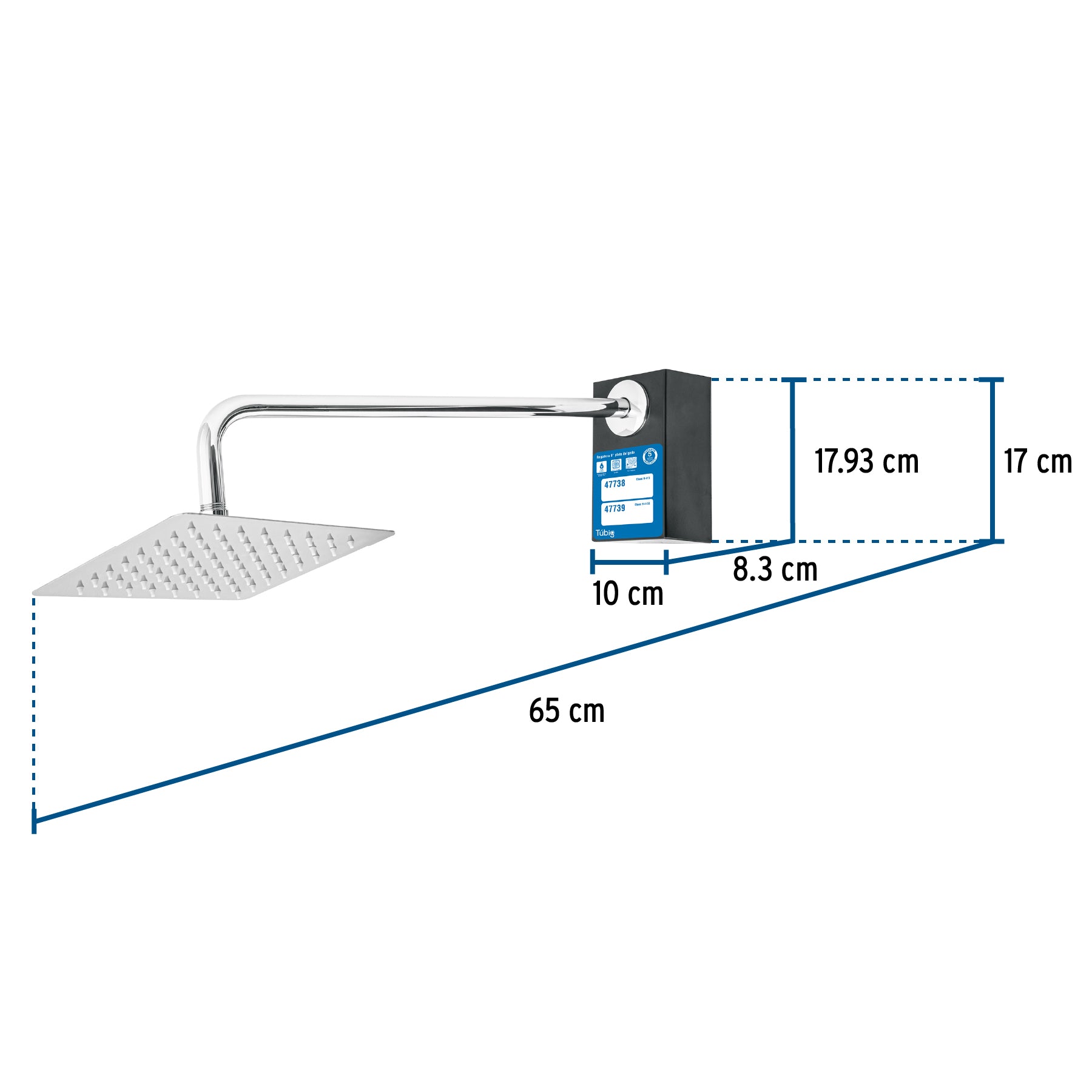Exhibidor con regadera R-415, FOSET