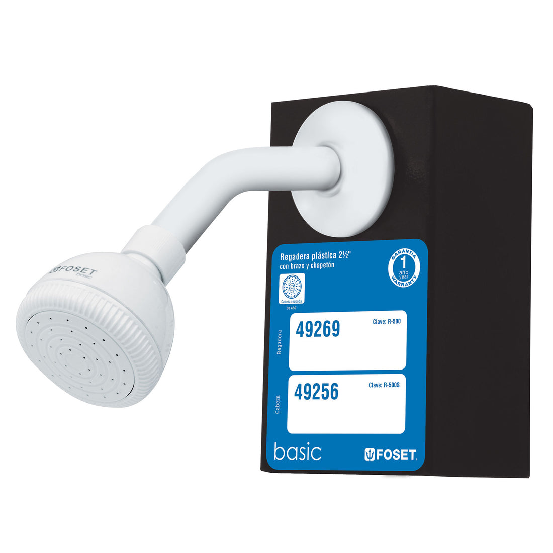 Exhibidor con regadera R-500, FOSET