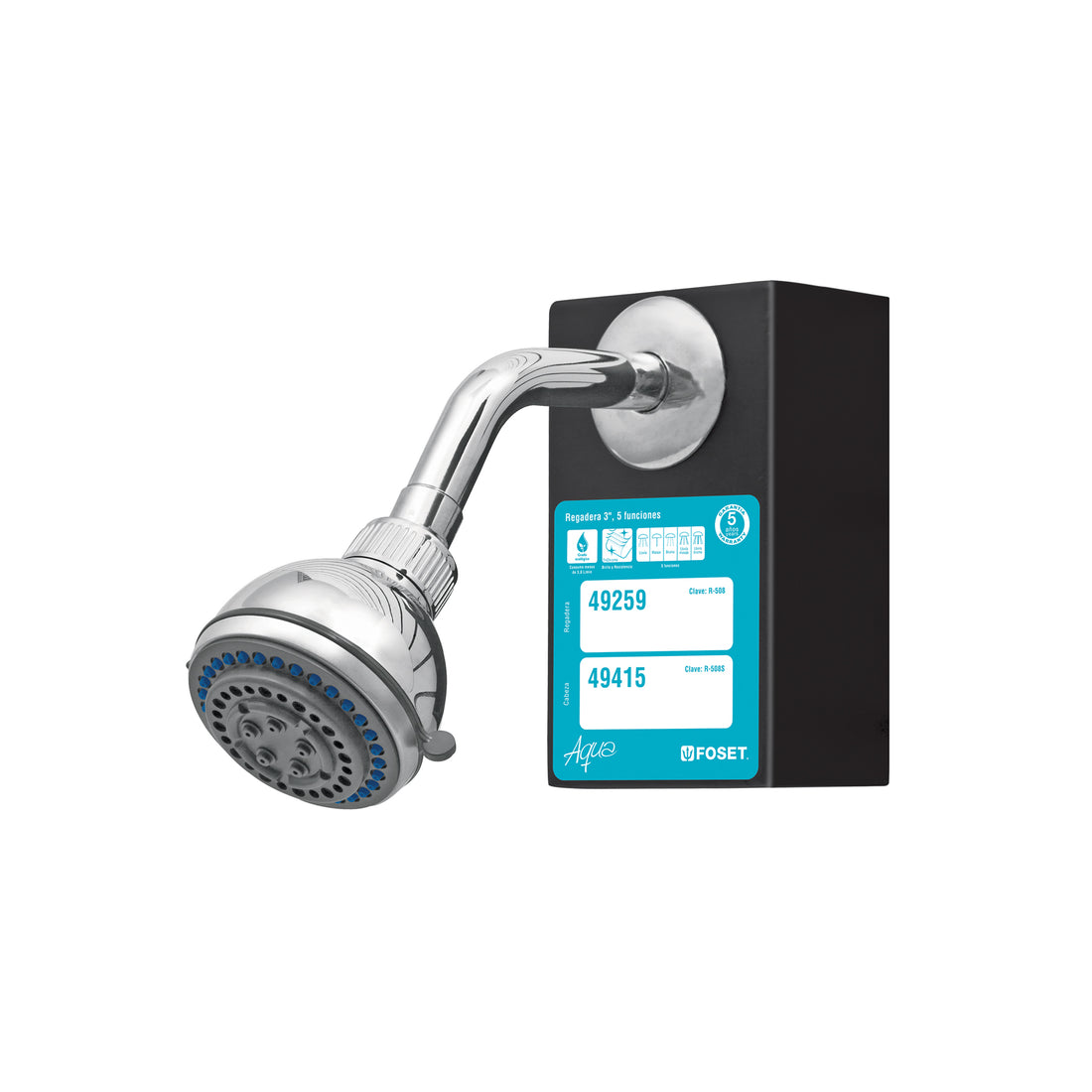 Exhibidor con regadera R-508, FOSET