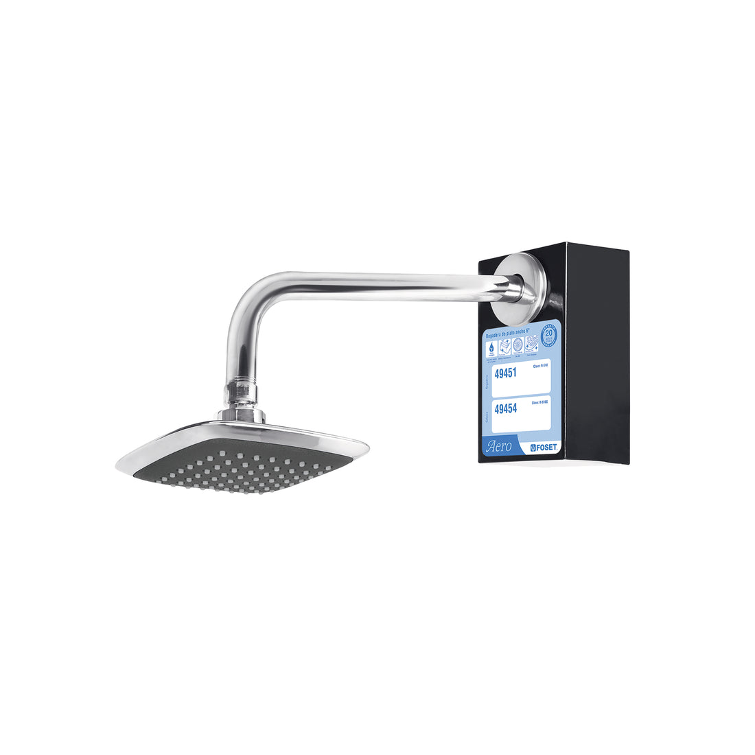 Exhibidor con regadera R-510, FOSET