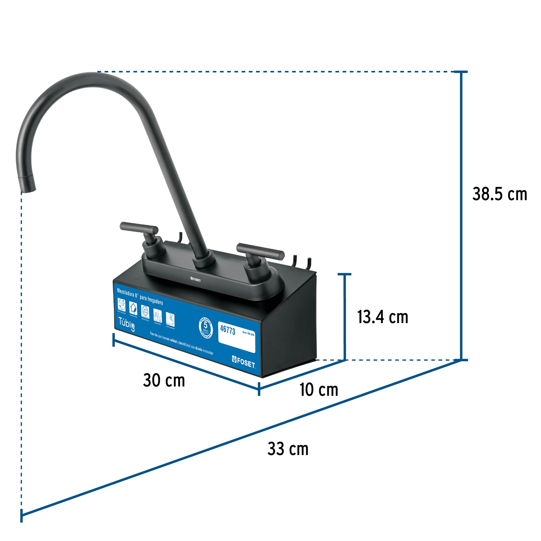 Exhibidor con mezcladora TBF-82M, FOSET