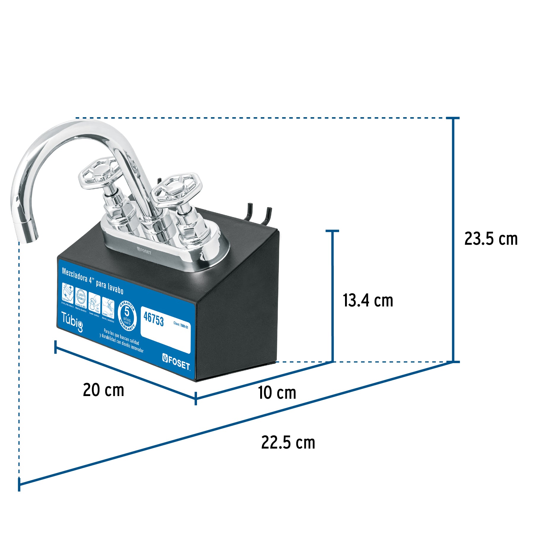 Exhibidor con mezcladora TBM-61, FOSET
