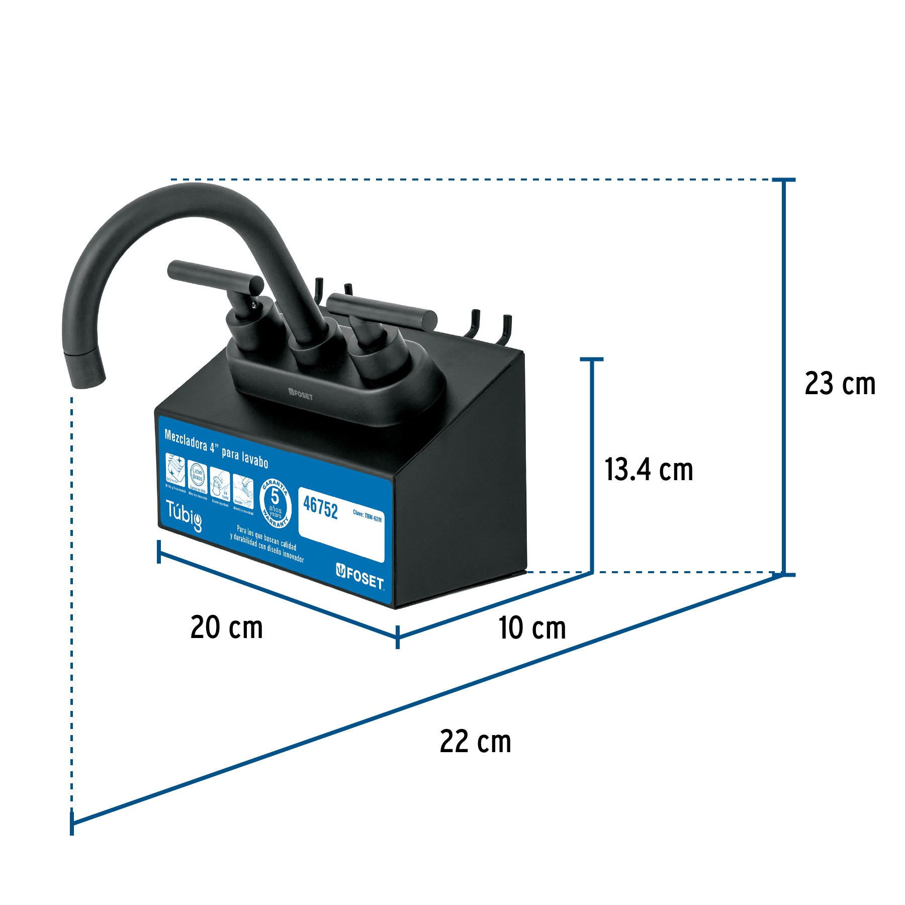 Exhibidor con mezcladora TBM-62M, FOSET