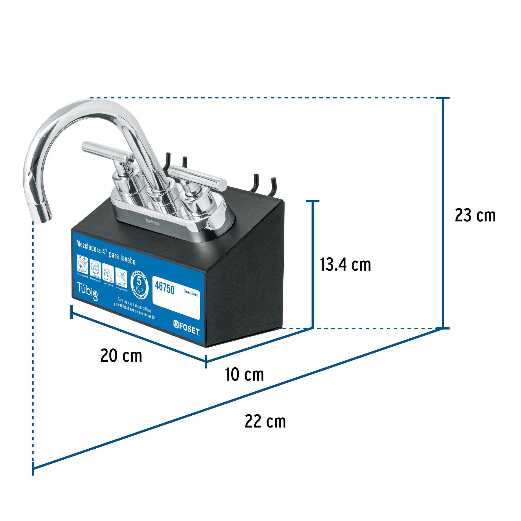 Exhibidor con mezcladora TBM-62, FOSET