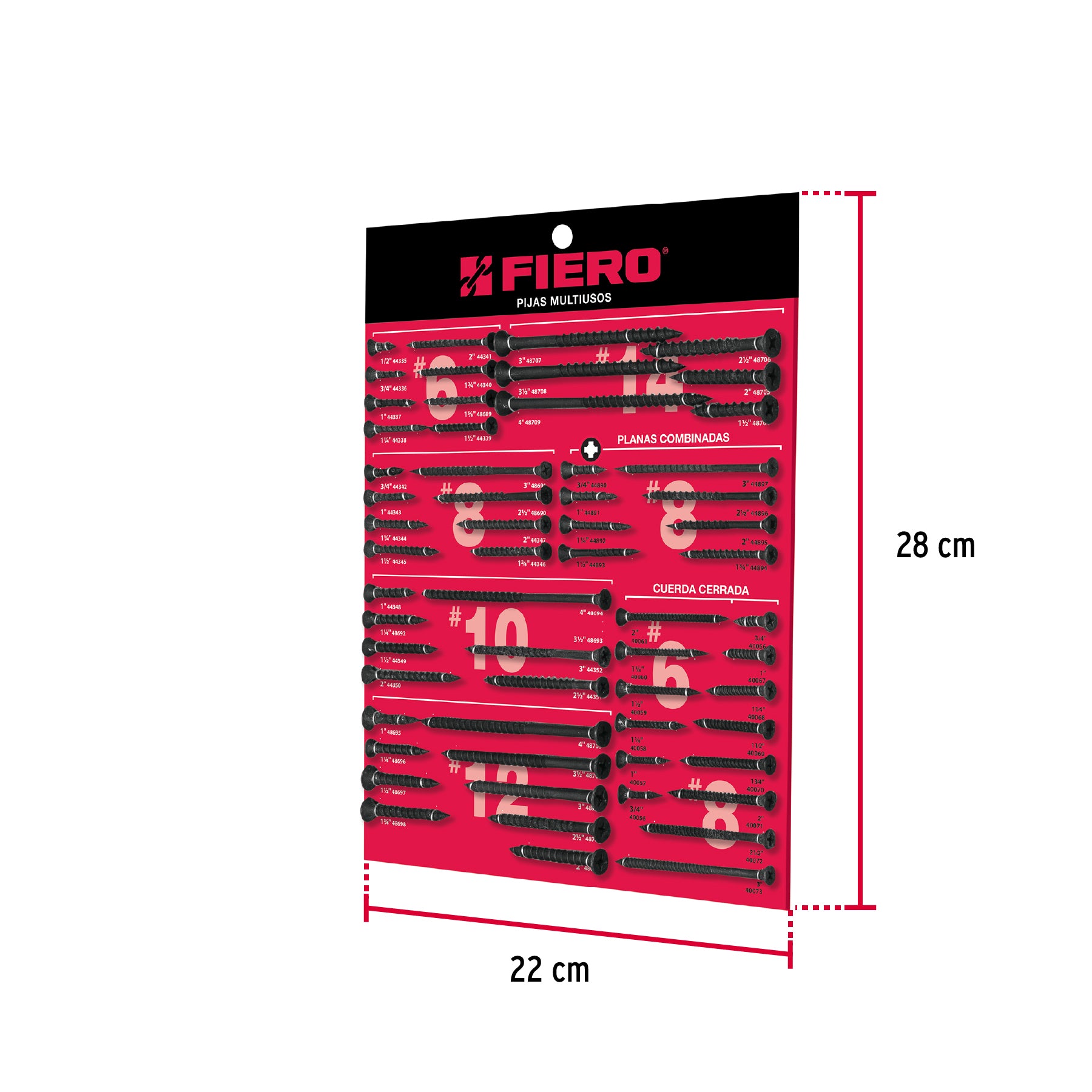 Exhibidor FIERO de pijas multiusos