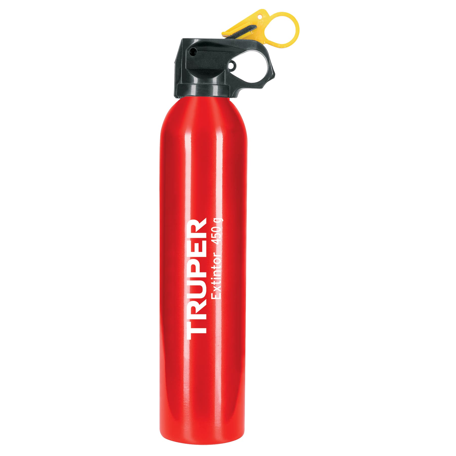 Extintor portátil desechable 450 g, polvo tipo ABC, TRUPER