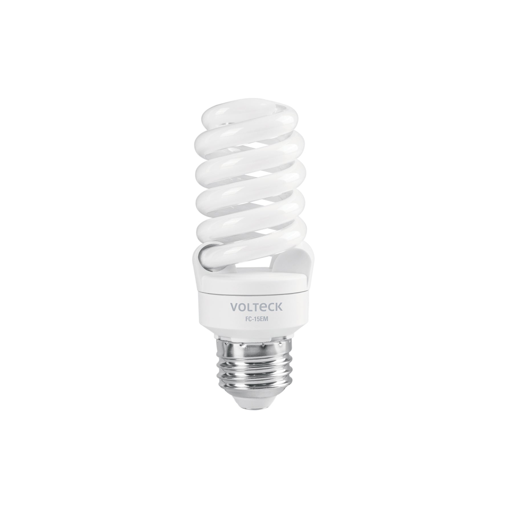 Lámpara espiral mini T2 15 W luz de día en blíster, VOLTECK