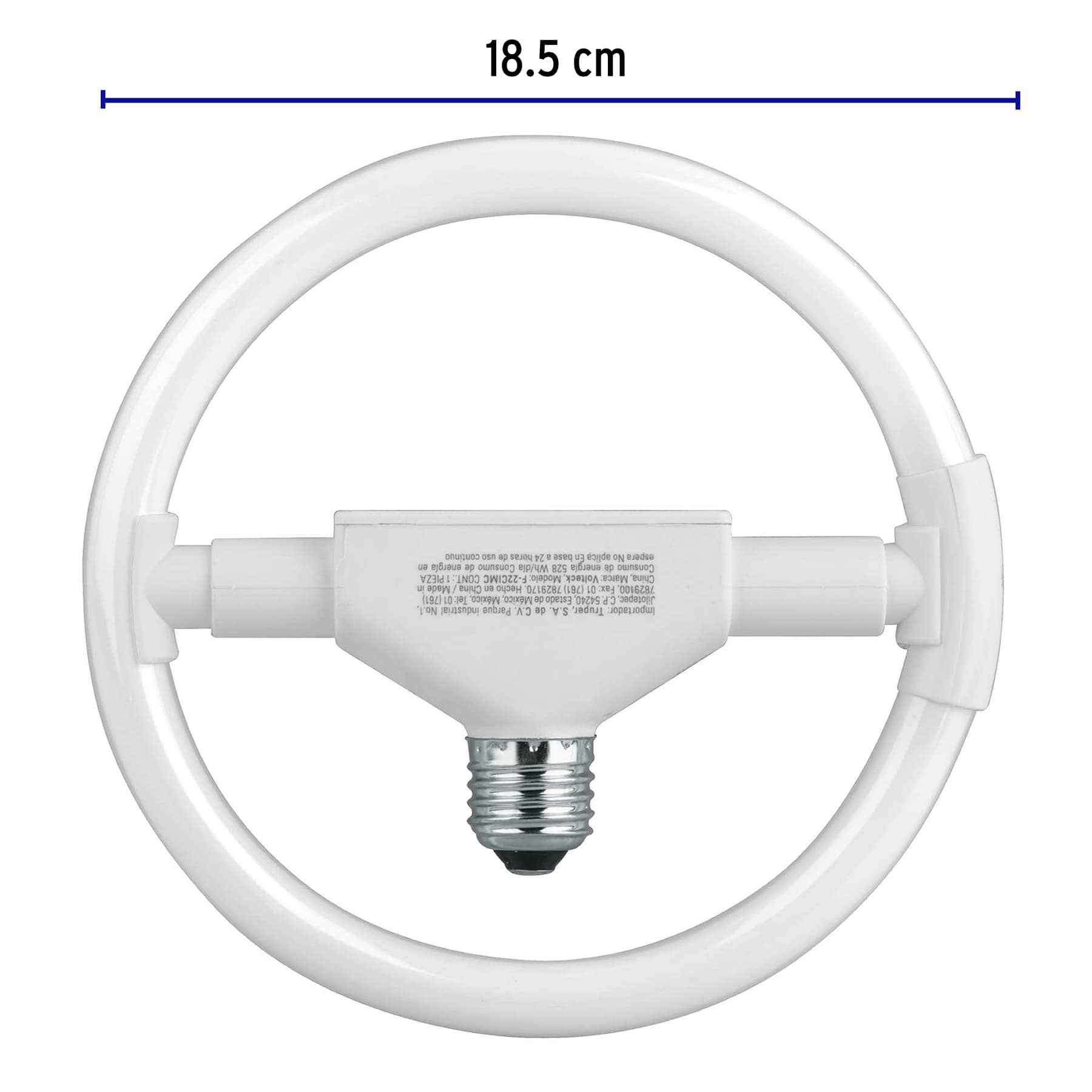 Lámpara circular T5 22 W luz de día en caja, VOLTECK