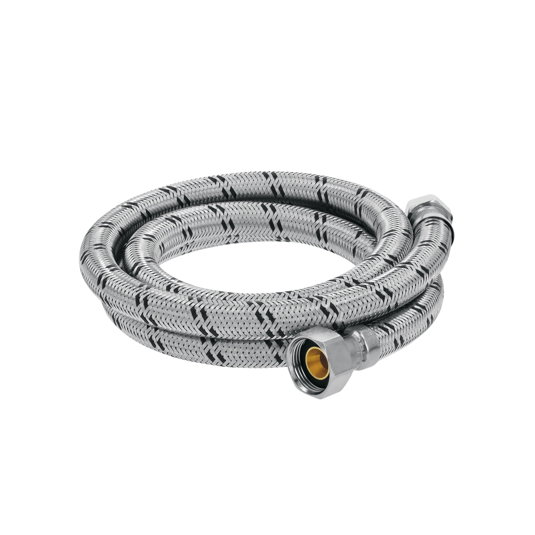 Manguera para boiler, acero inox. 1/2"H x 3/4"H, 150 cm