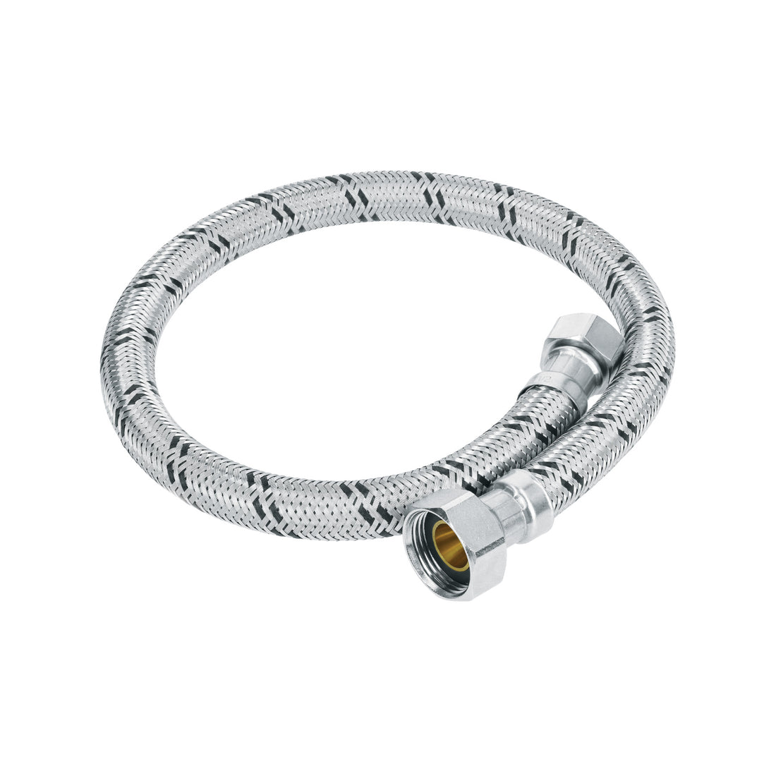 Manguera para boiler, acero inox. 1/2"H x 3/4"H, 60 cm
