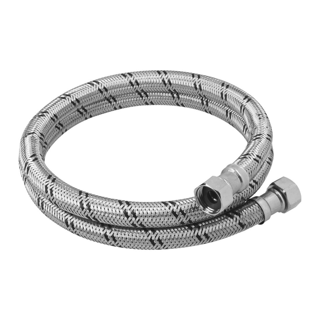 Manguera para boiler, acero inox. 1/2"H x 1/2"H, 120 cm