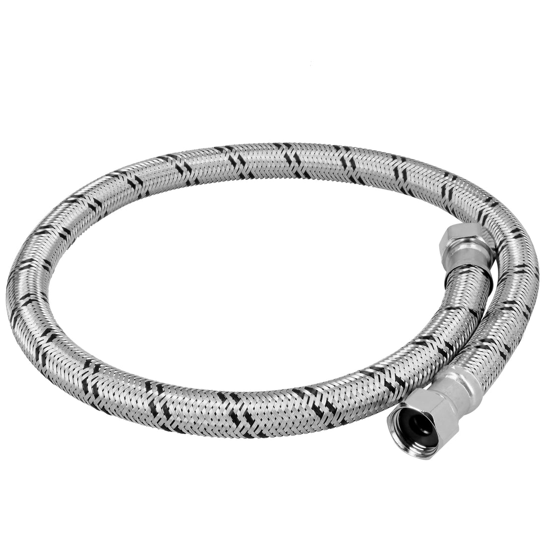 Manguera para boiler, acero inox. 1/2"H x 1/2"H, 80 cm