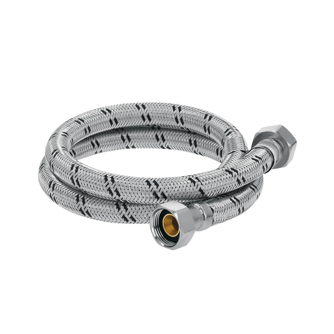 Manguera para boiler, acero inox. 3/4"H x 3/4"H, 100 cm